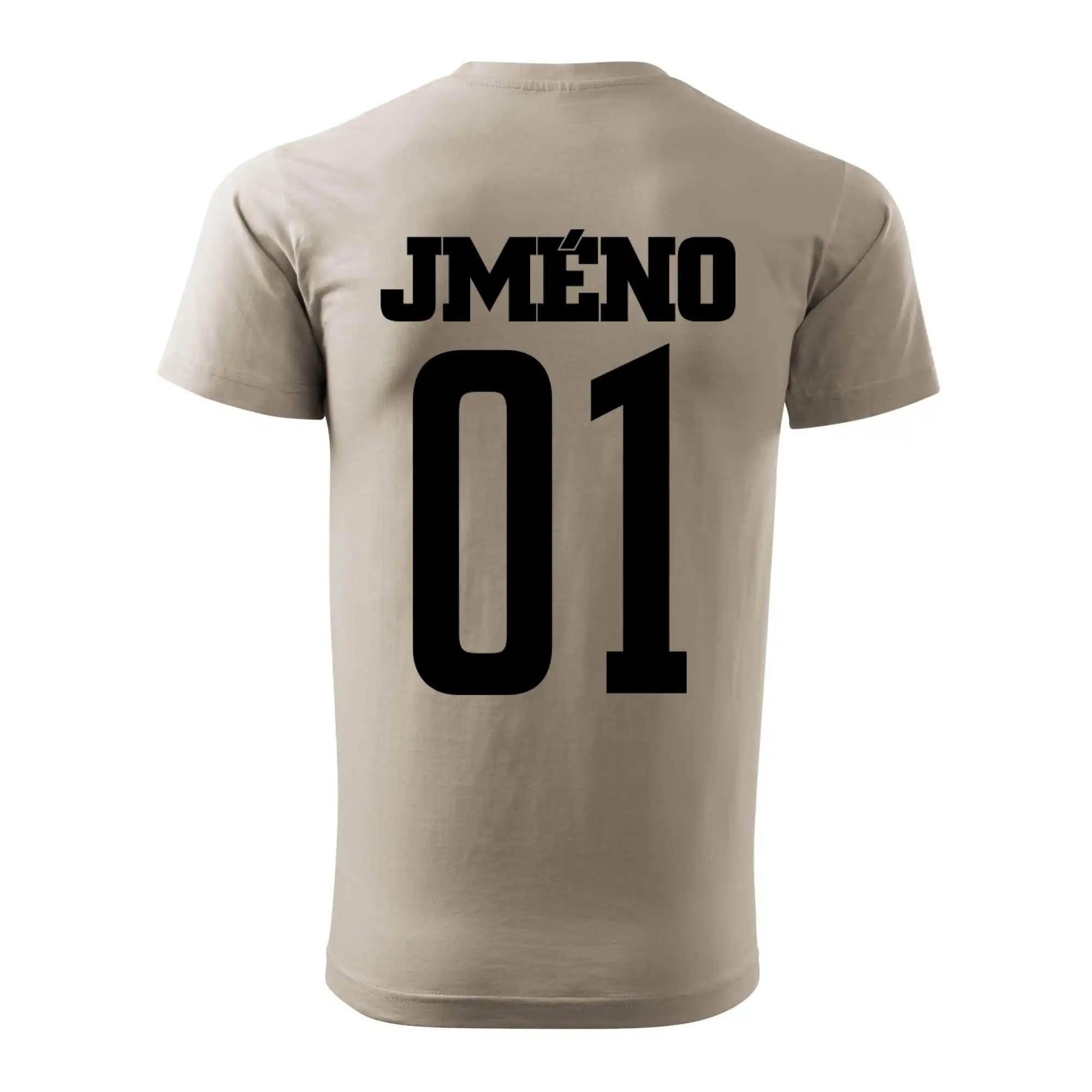 Fotbalový dres - vlastní jméno a číslo