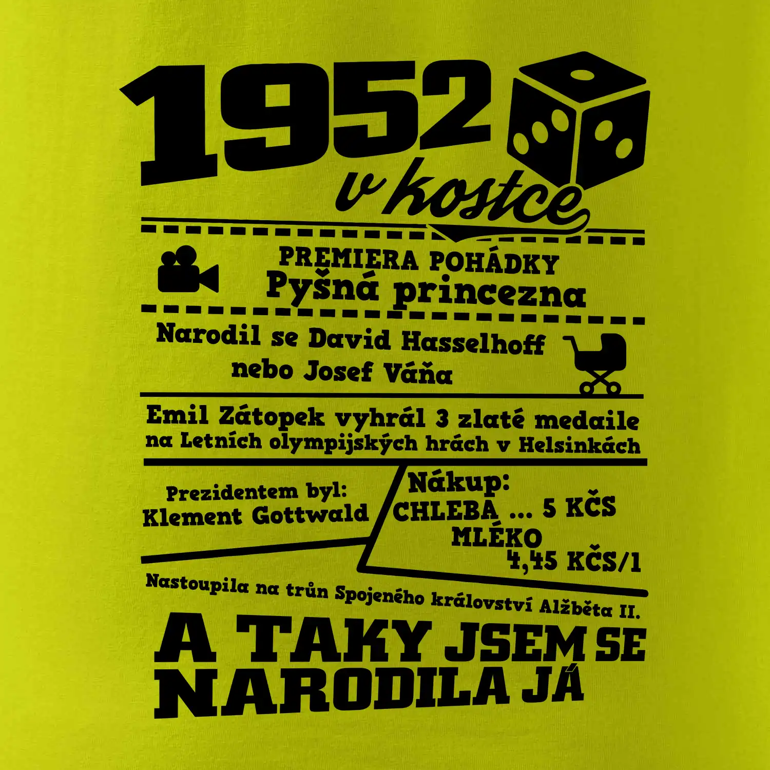 1952 v kostce