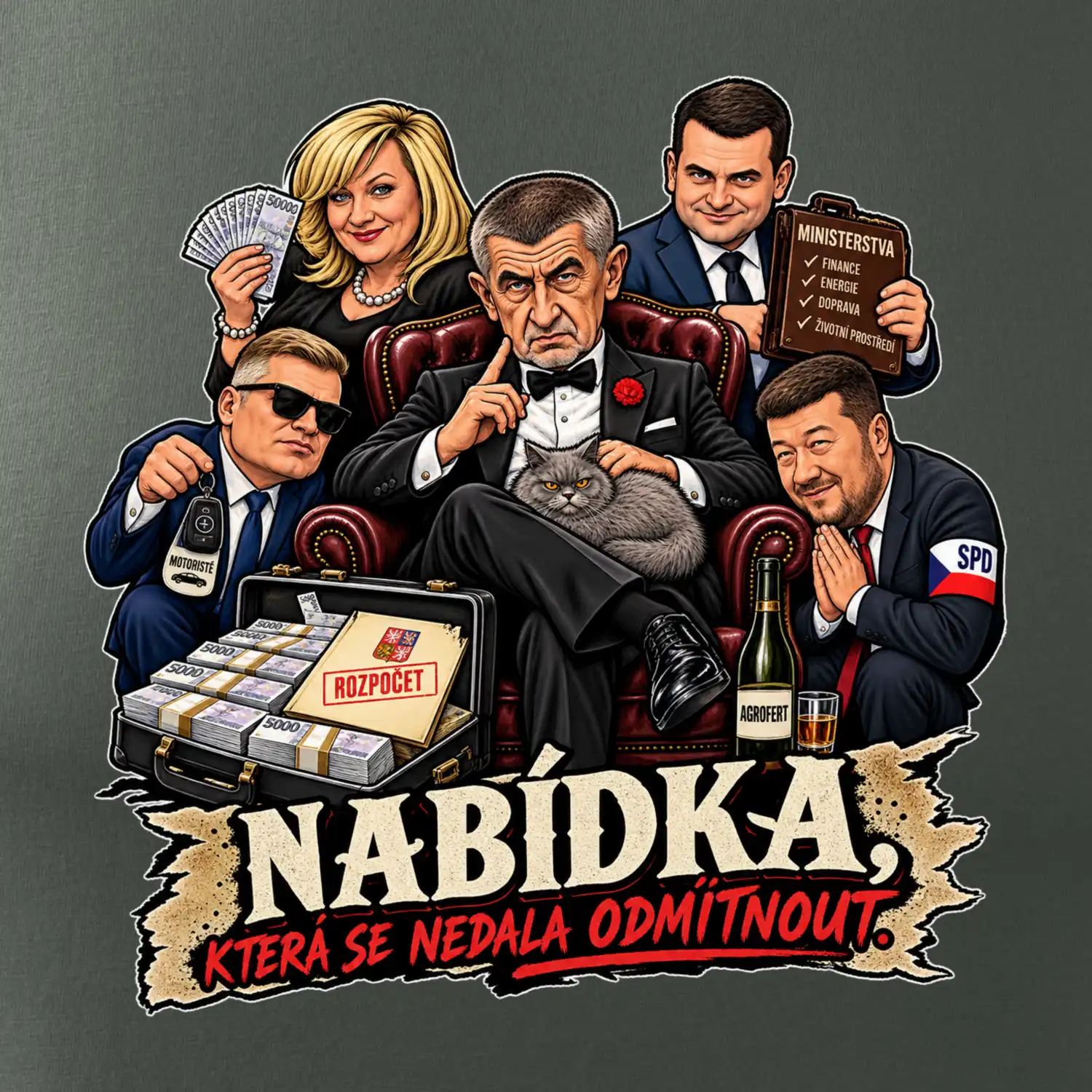 Babiš jako mafiánský kmotr