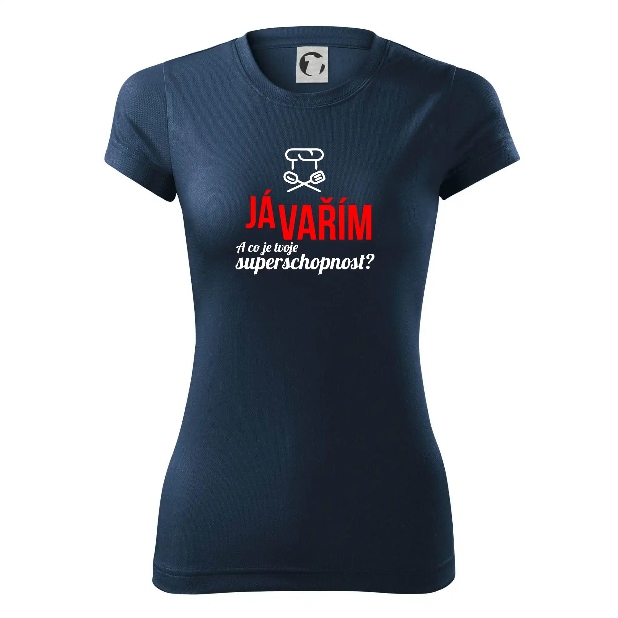 Já vařím - tvoje superschopnost? rovný nápis
