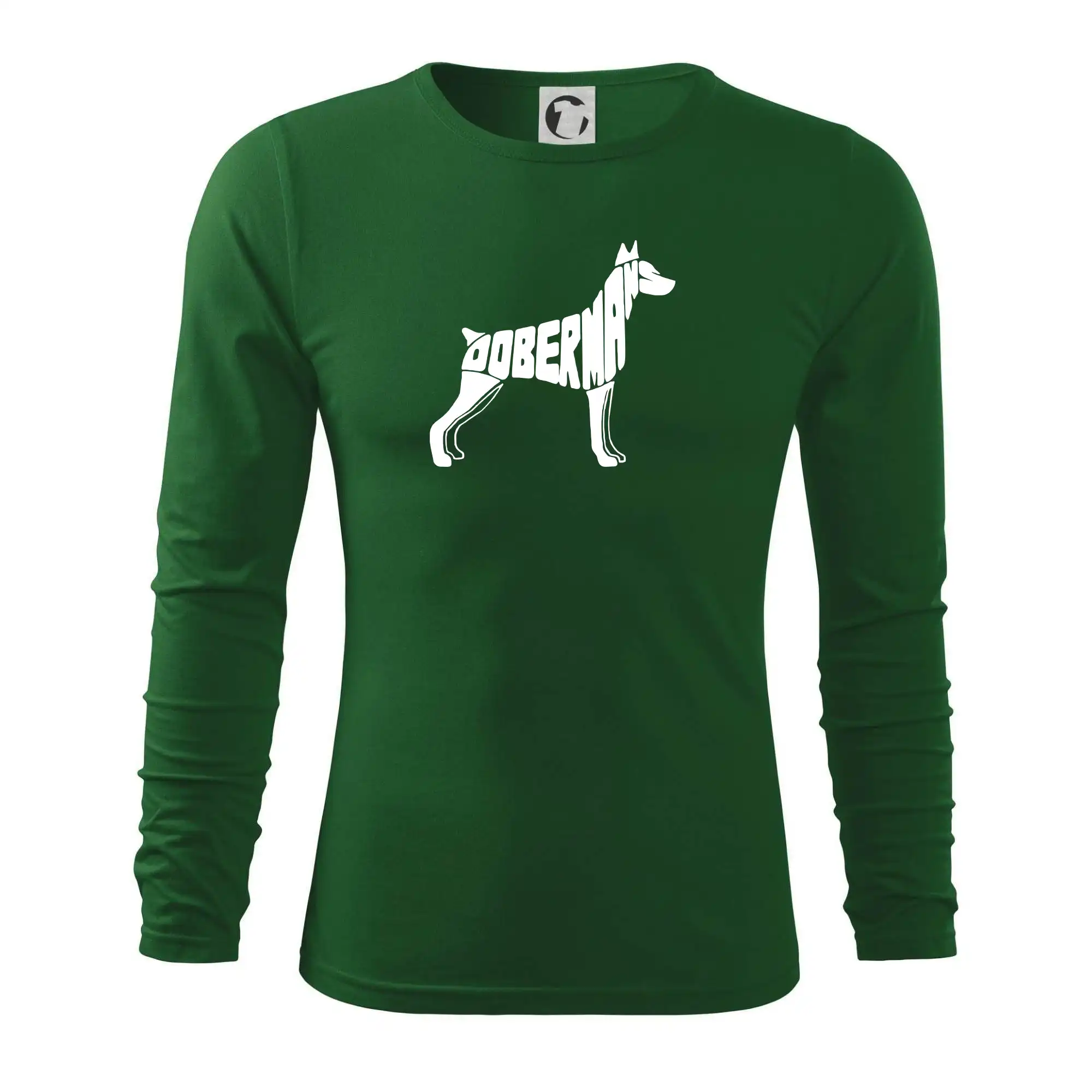 Dobrmans - nápis v tělě