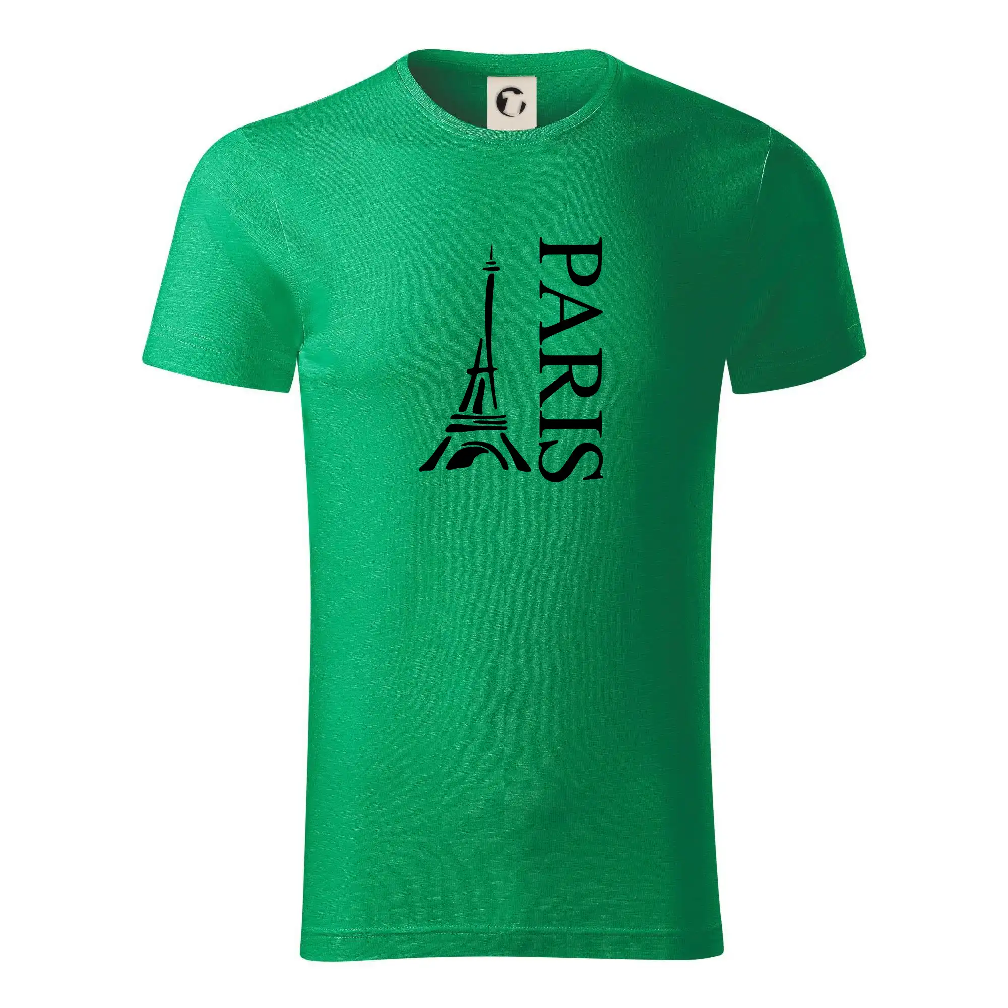 Paris nápis Eiffelovka na výšku