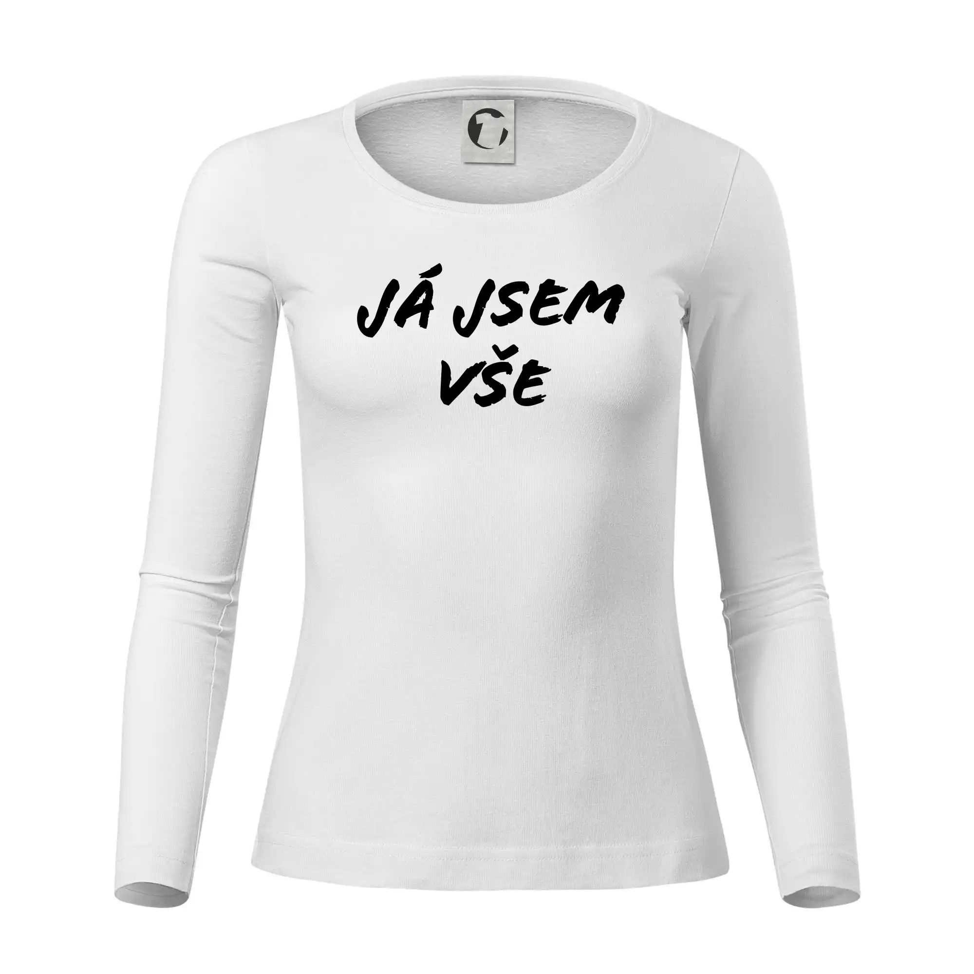 Nápis Já jsem vše!