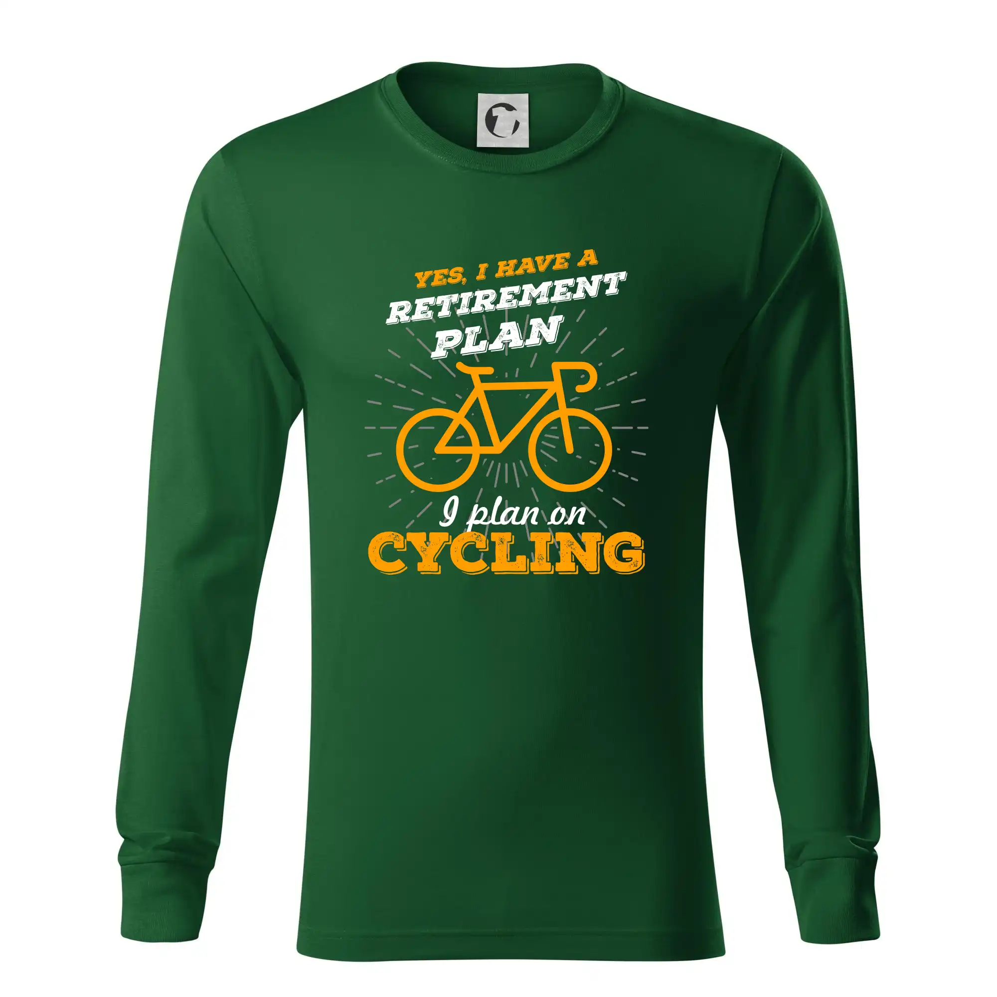 Oranžové kolo - Yes, I have a retirement plan, I plan on cycling