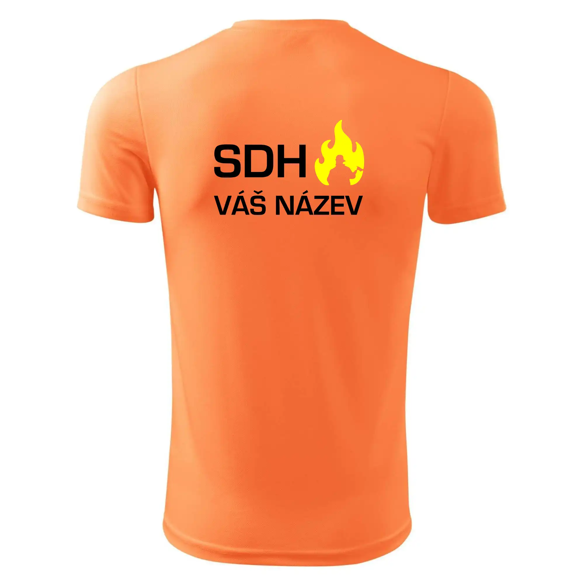 SDH Váš název - FLUO + Reflexní potisk