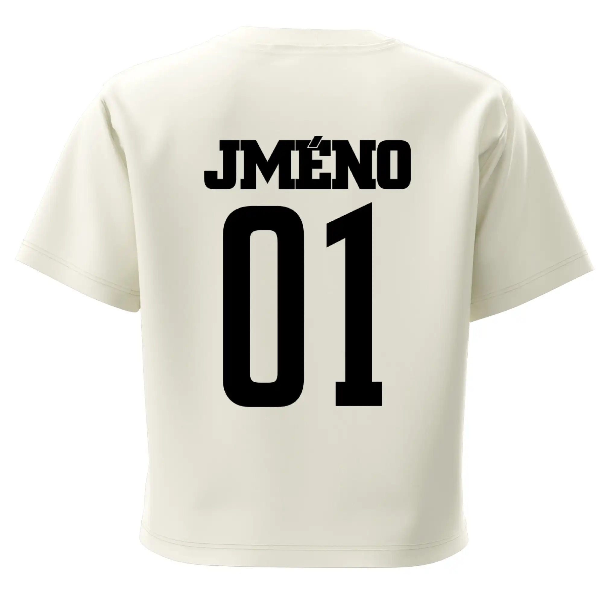 Fotbalový dres - vlastní jméno a číslo