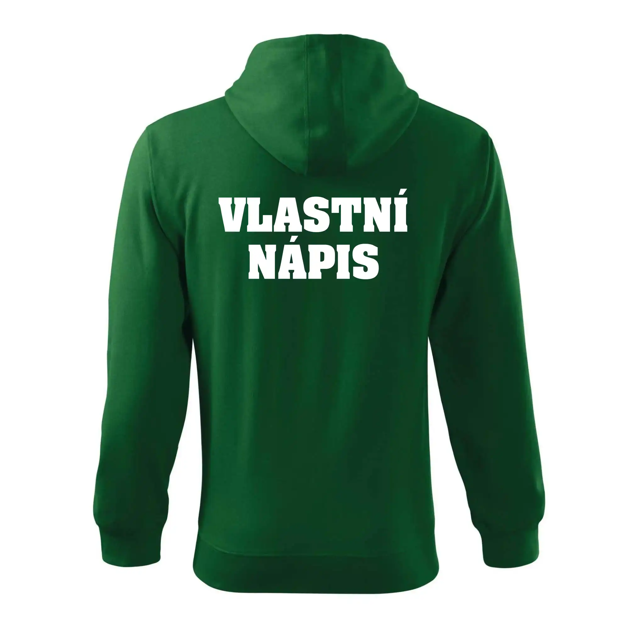 Hvězda života - vlastní nápis vpředu a vzadu