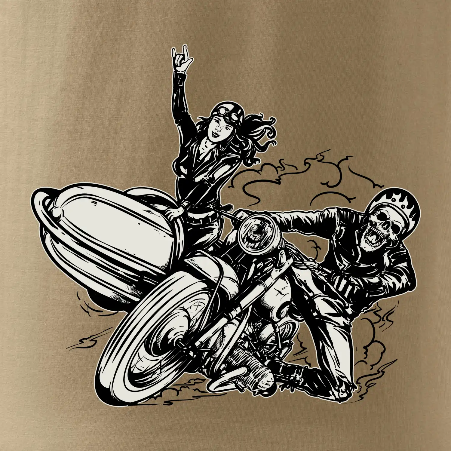 Motorka se sajdkou