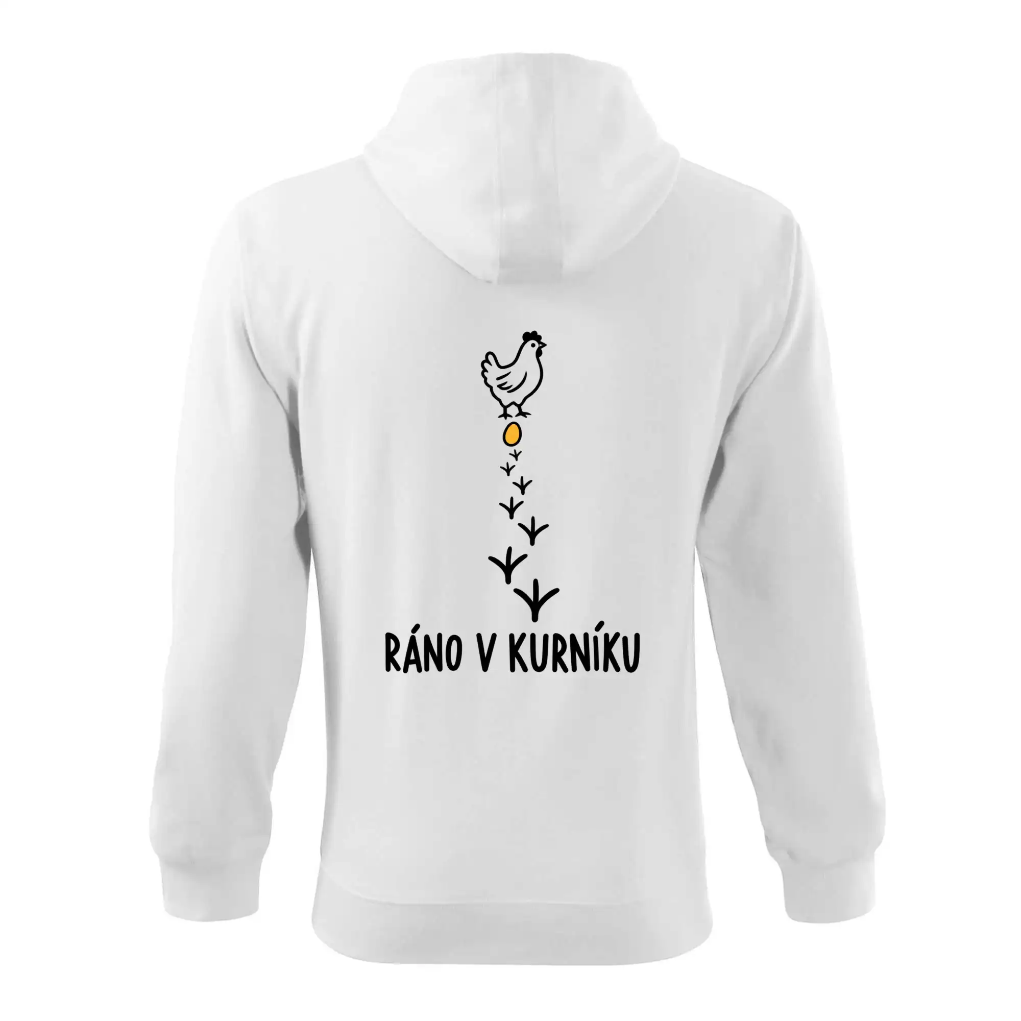 Ráno v kurníku slepice a vejce