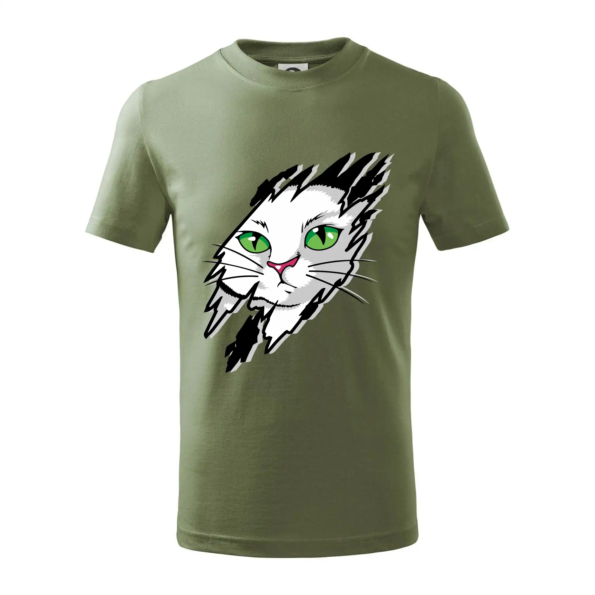 Kočka v roztrženém triku