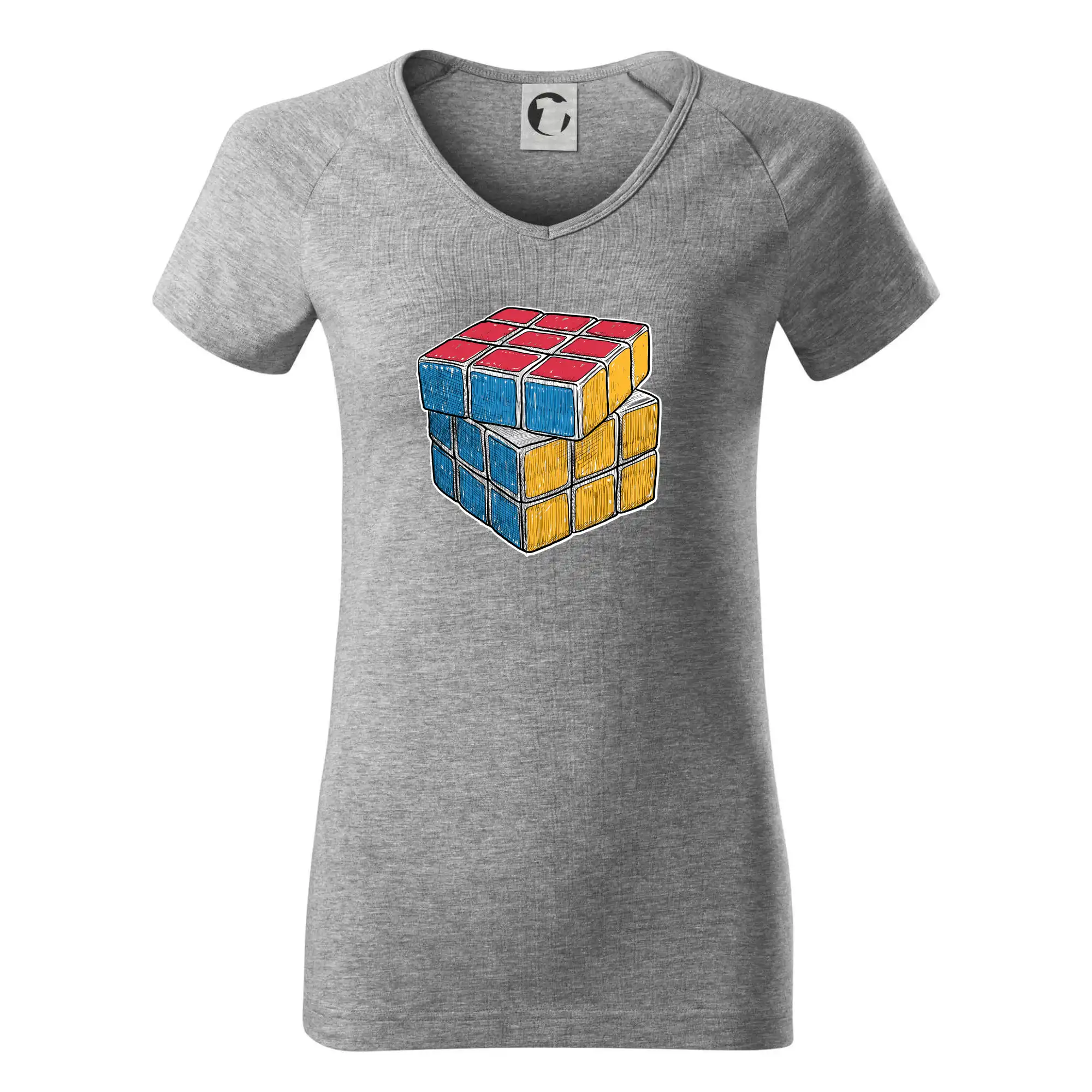 Rubikova kostka kreslená