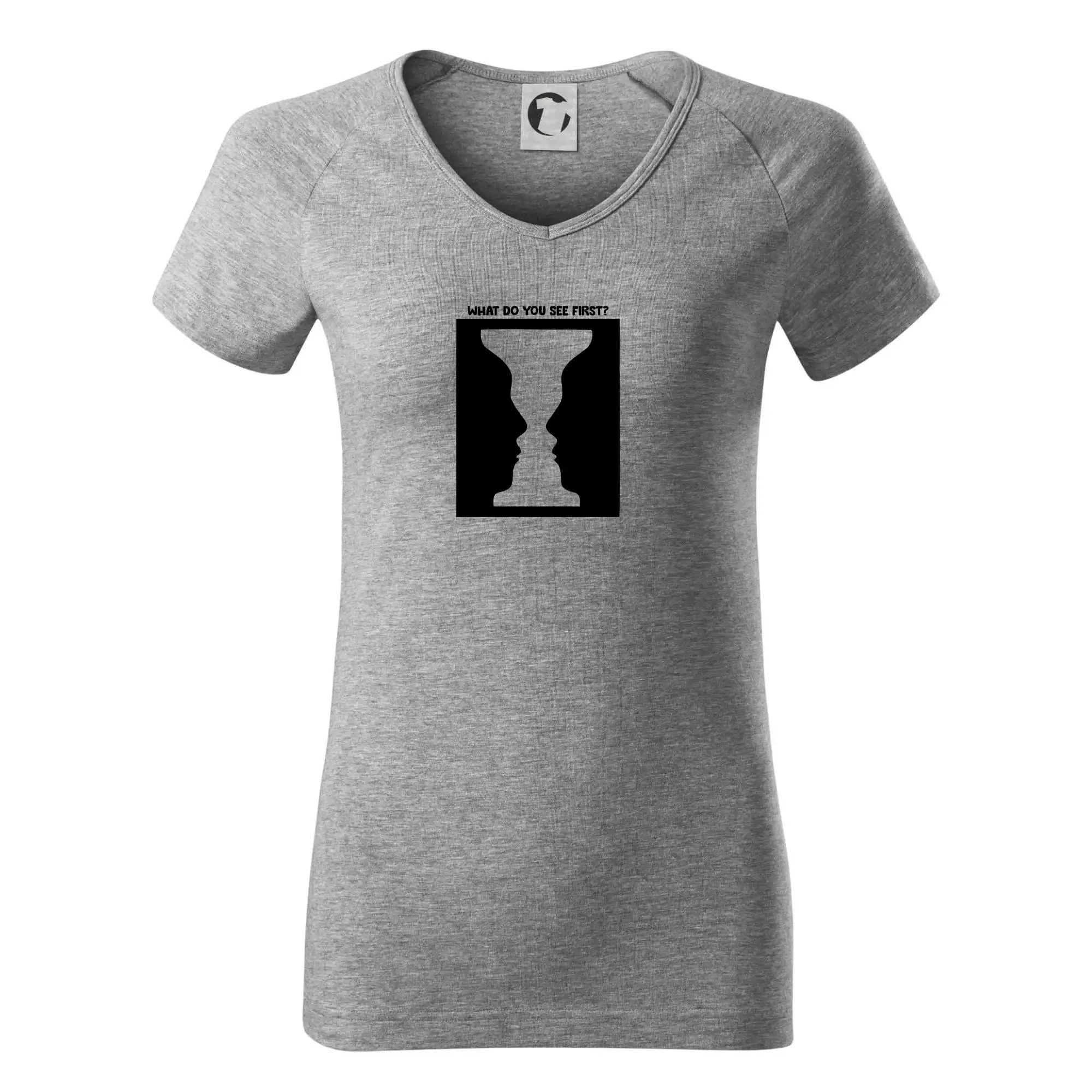 What do you see first? Pohár - Obličeje