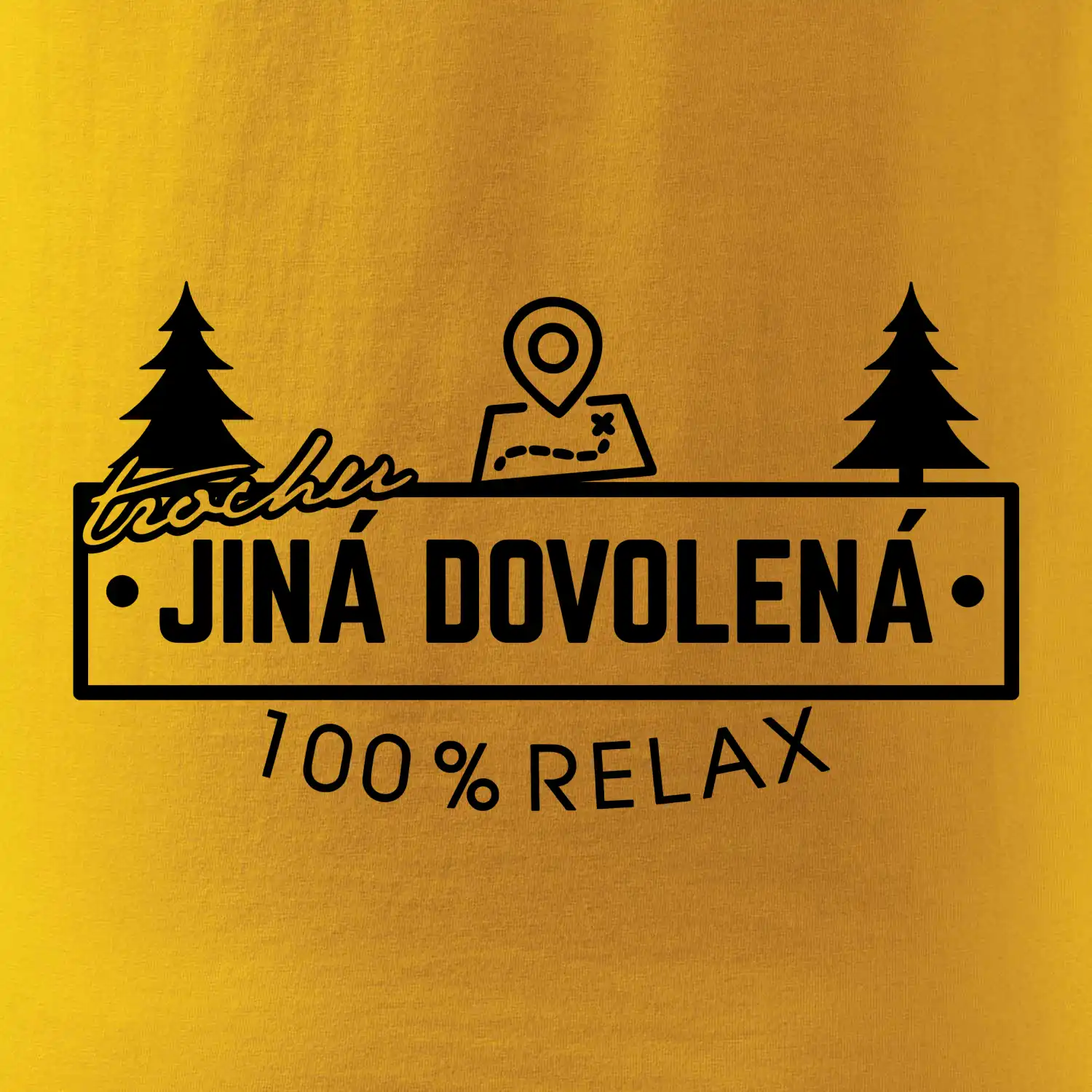 Trochu jiná dovolená mapa