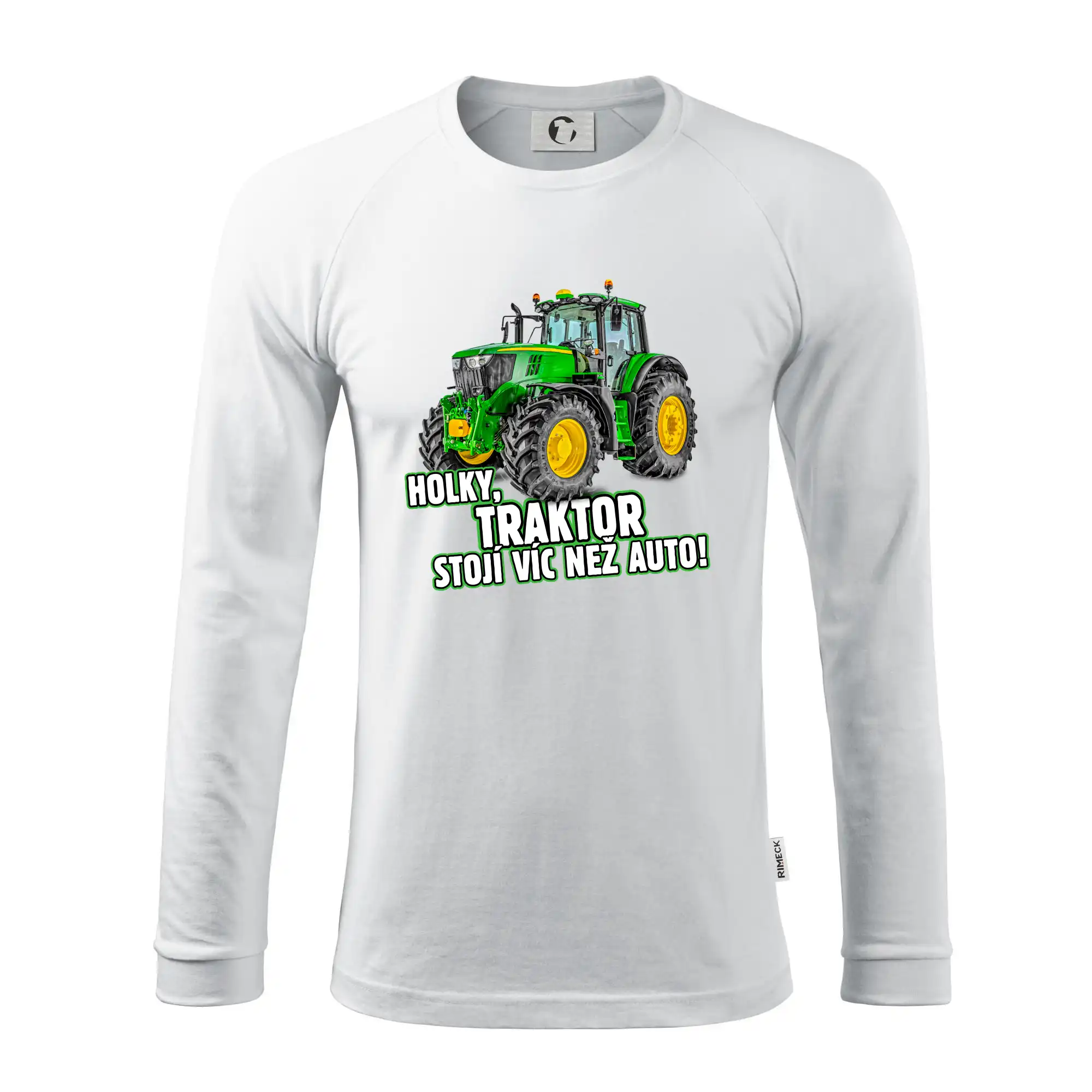 Holky, traktor stojí víc než auto