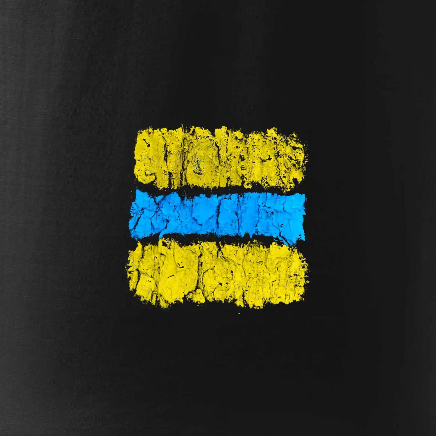 Turistická Cyklo značka - žluto modrá