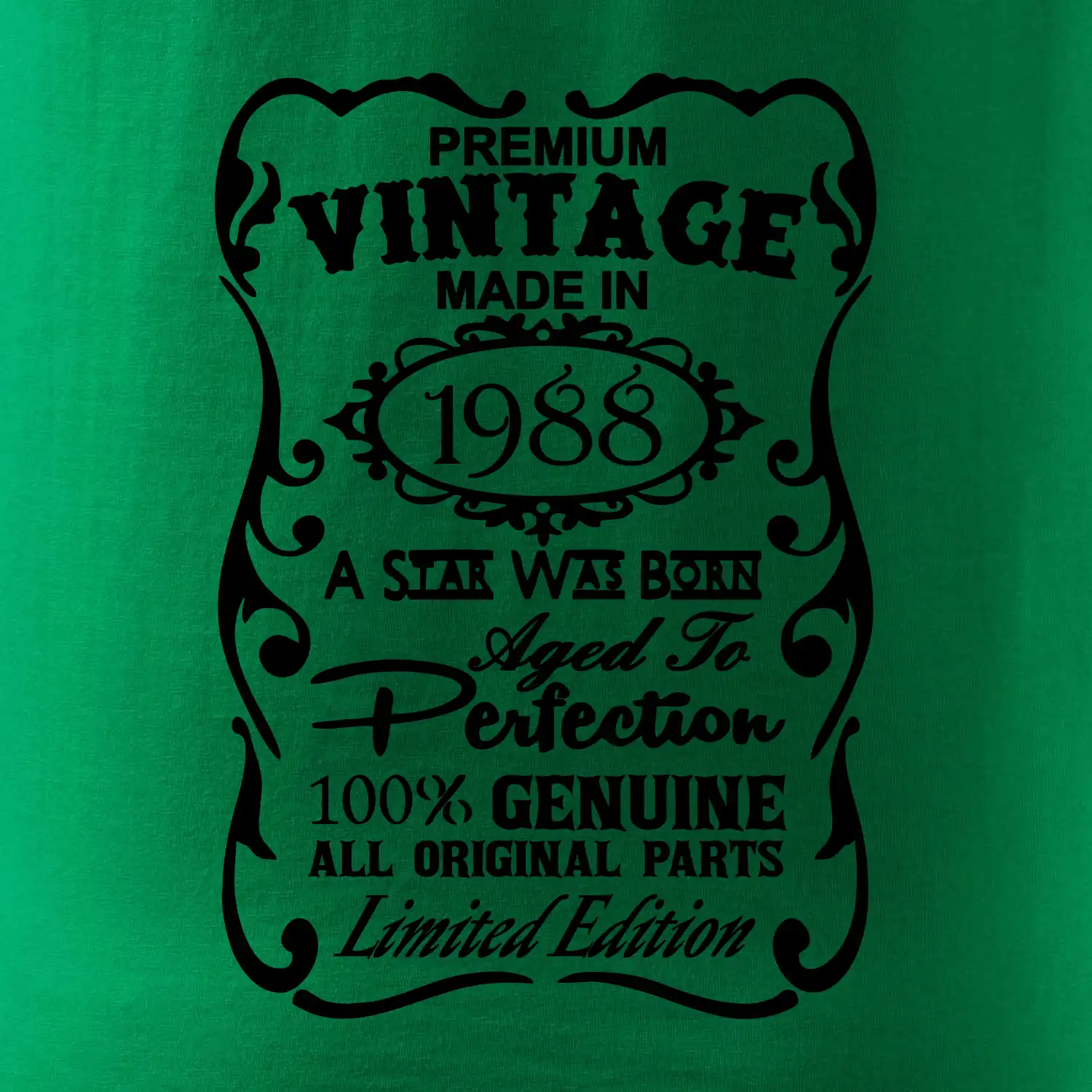 Vintage Etiketa - 1988