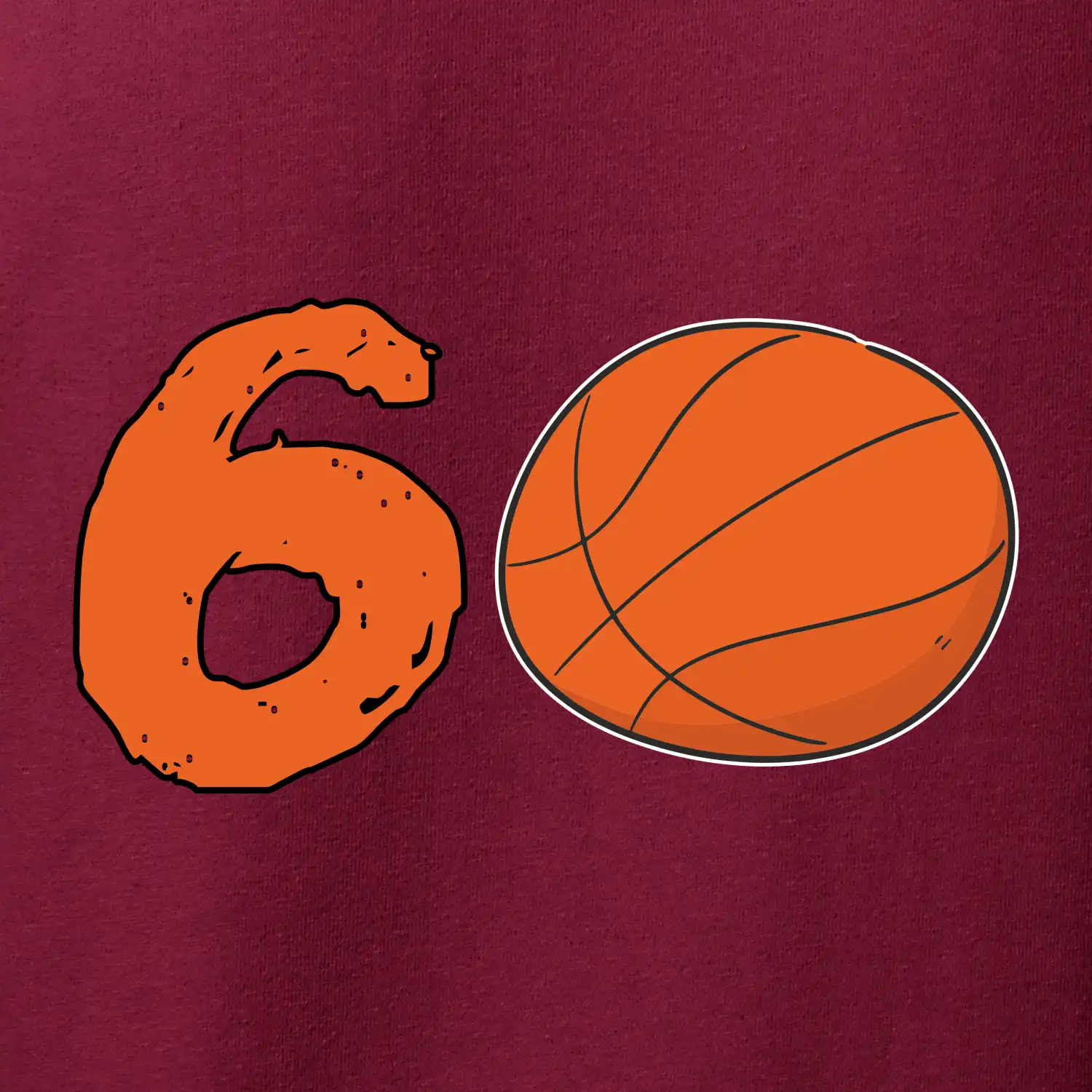 Basketball kulaté narozeniny 60
