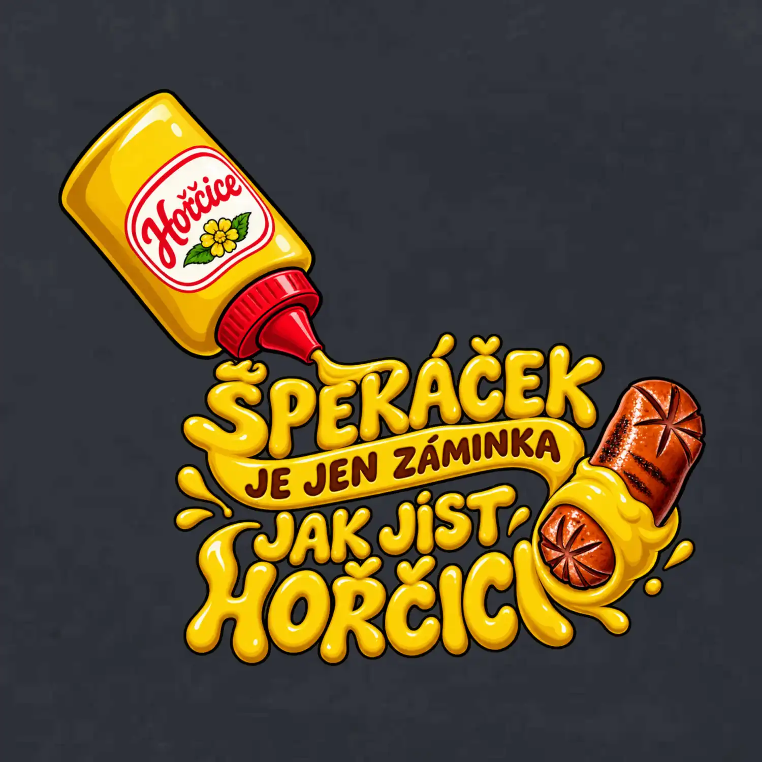 Špekáček je jen záminka jak jíst hořčici