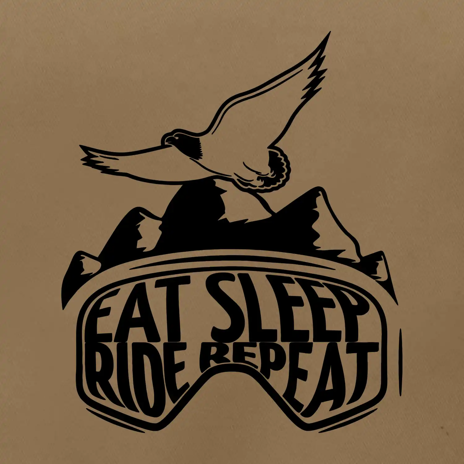 Eat sleep ride repeat - hory