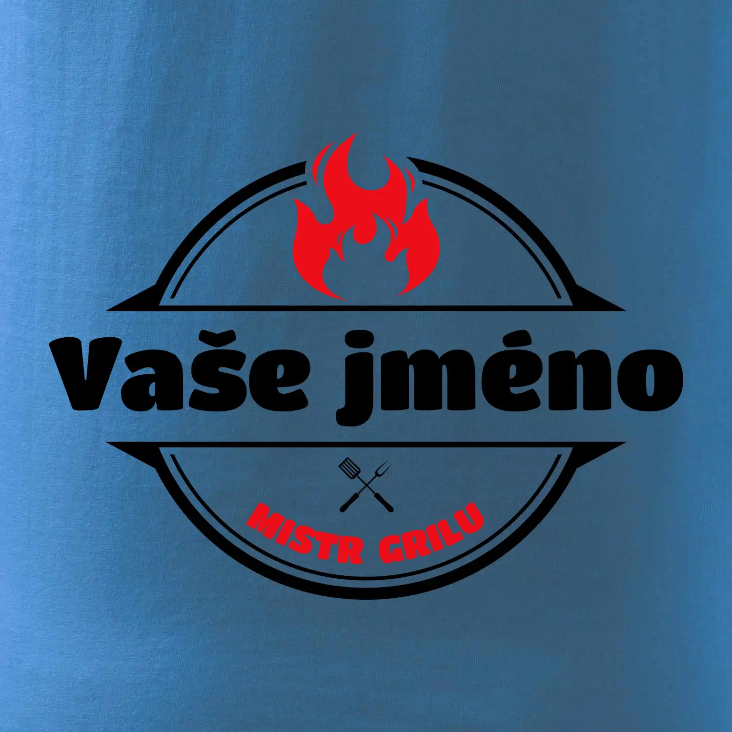 Mistr grilu erb - vlastní jméno