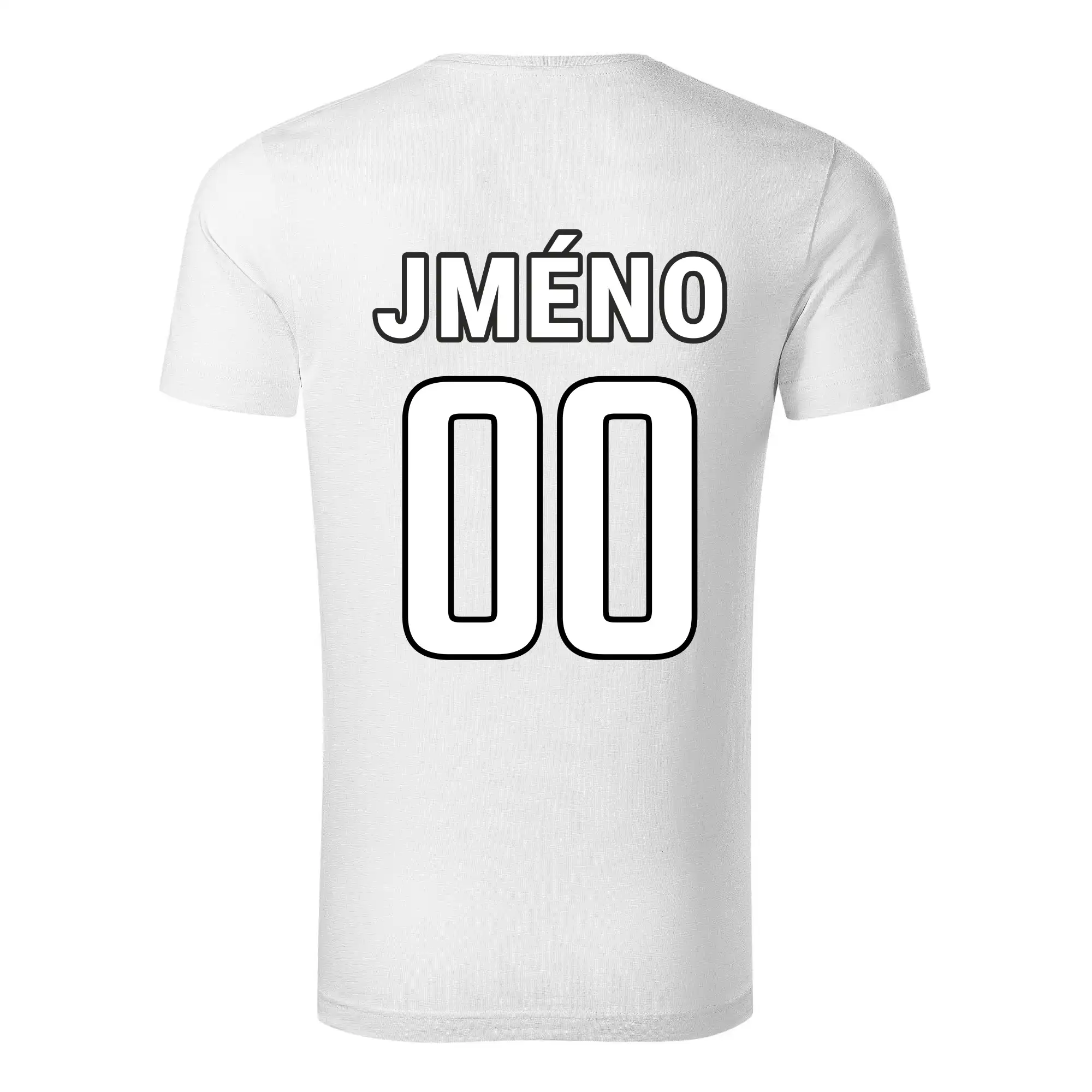 Fotbalový dres - vlastní jméno a číslo