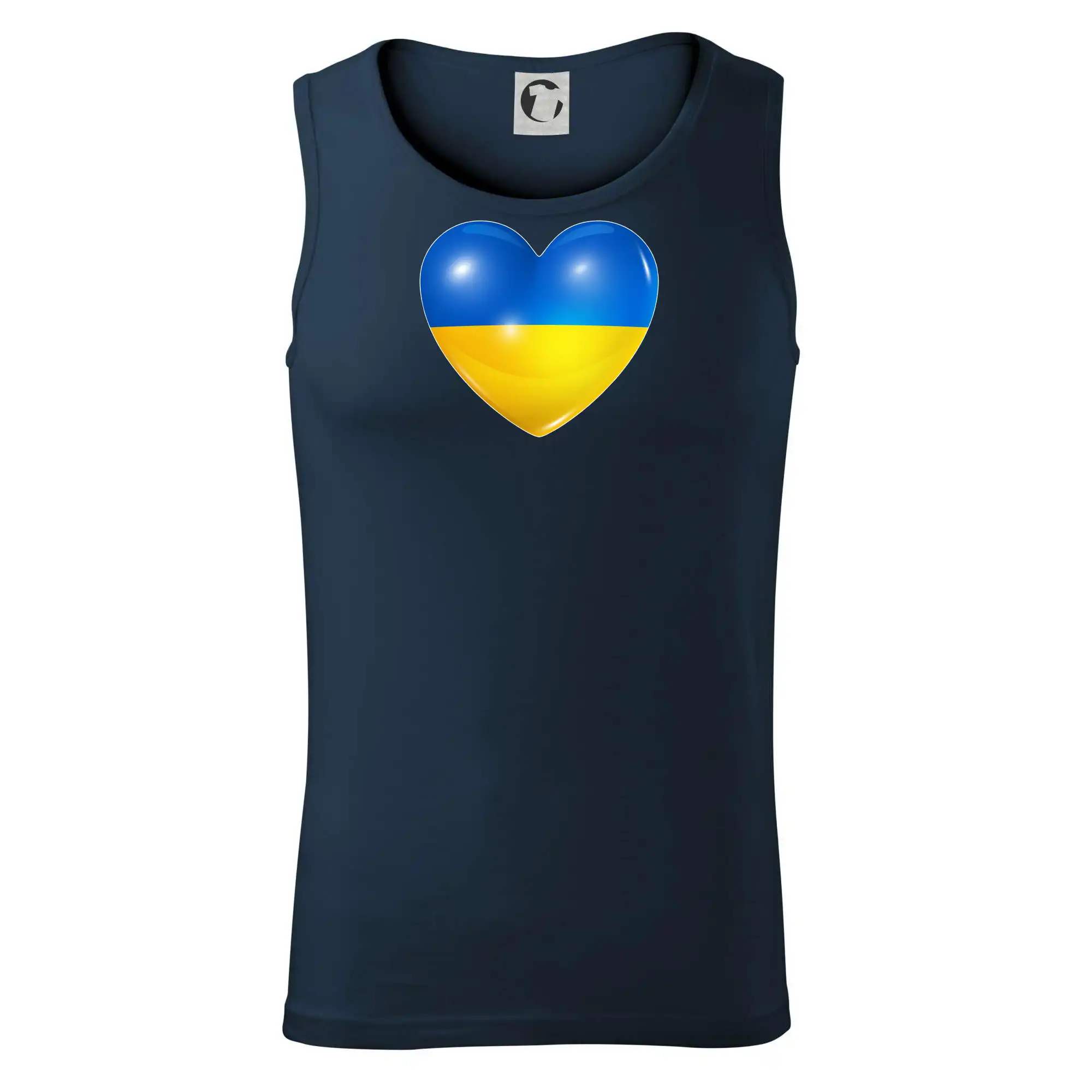 Ukrajina srdce vlajka