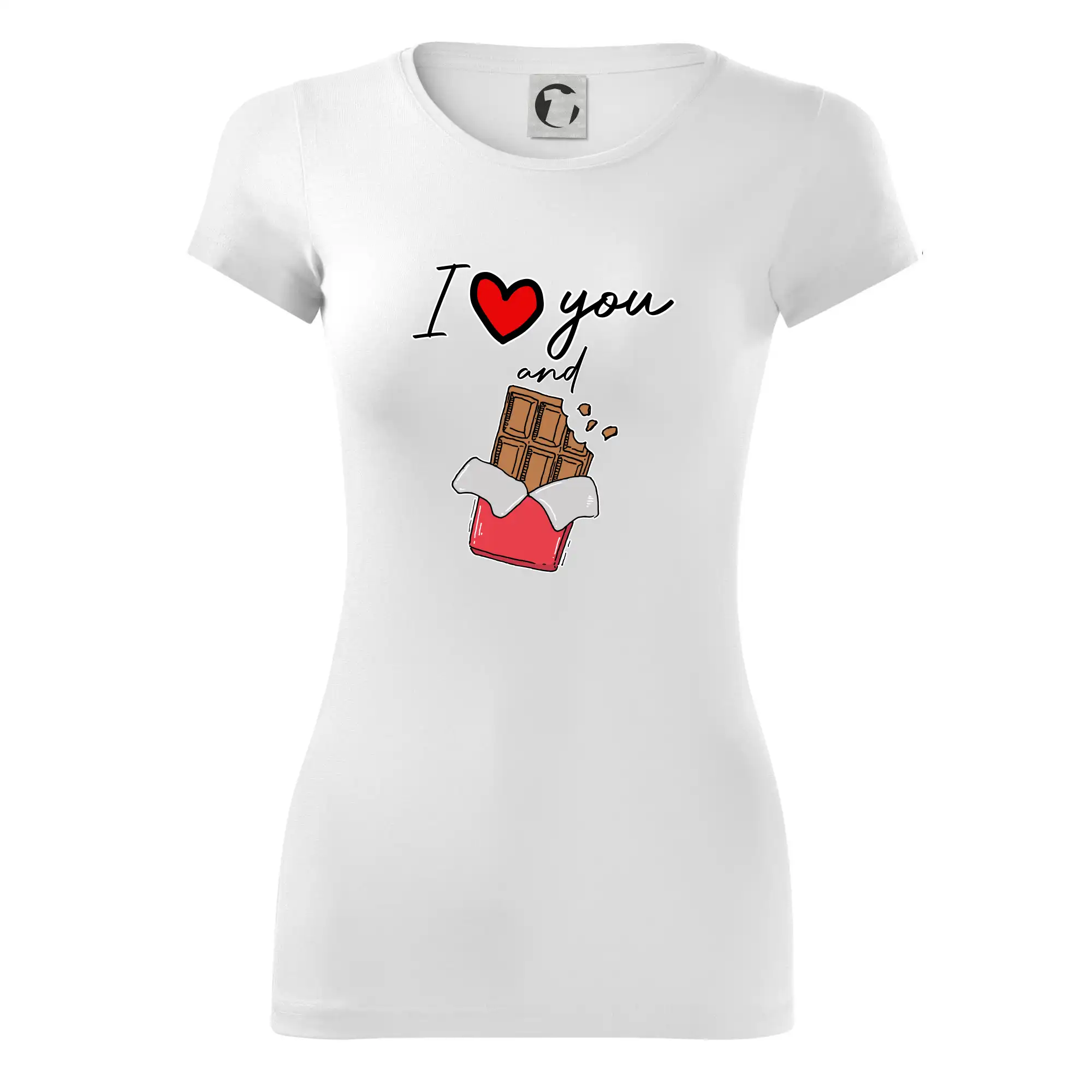 I love you and chocolate
