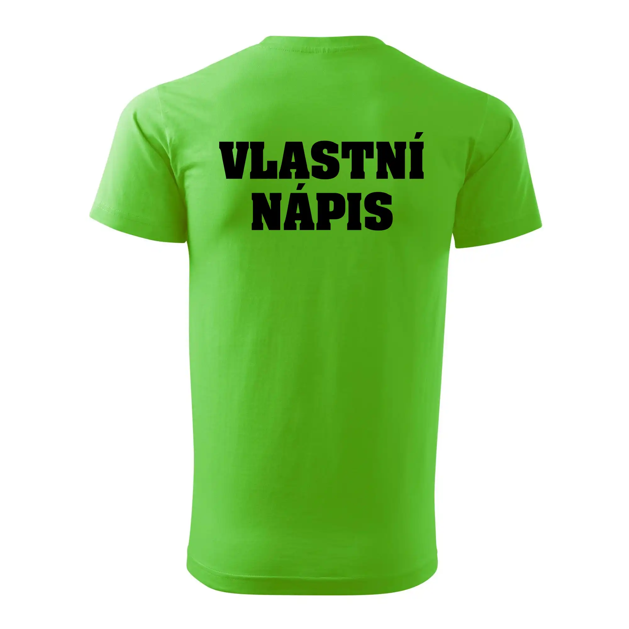 Hvězda života - vlastní nápis vpředu a vzadu