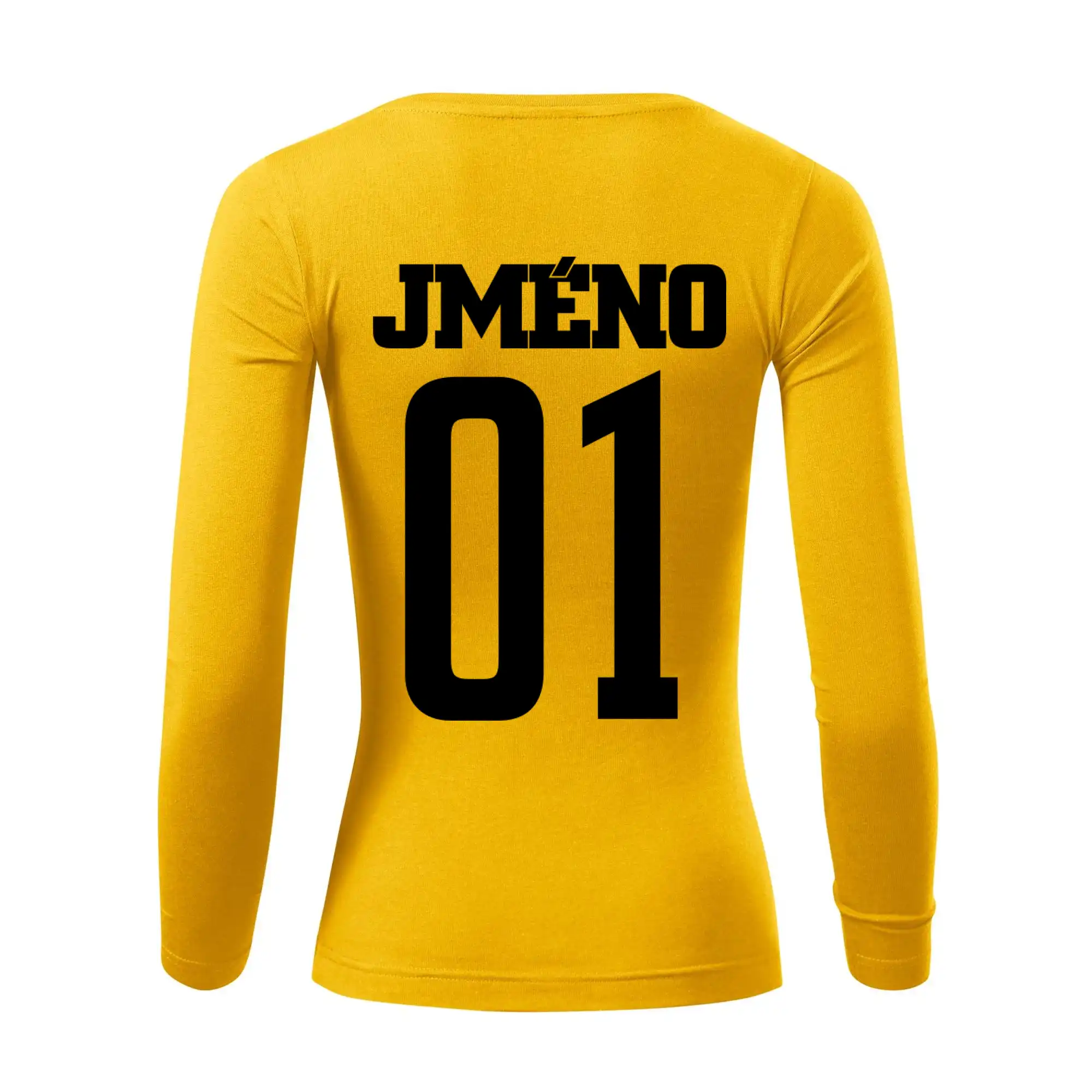 Fotbalový dres - vlastní jméno a číslo