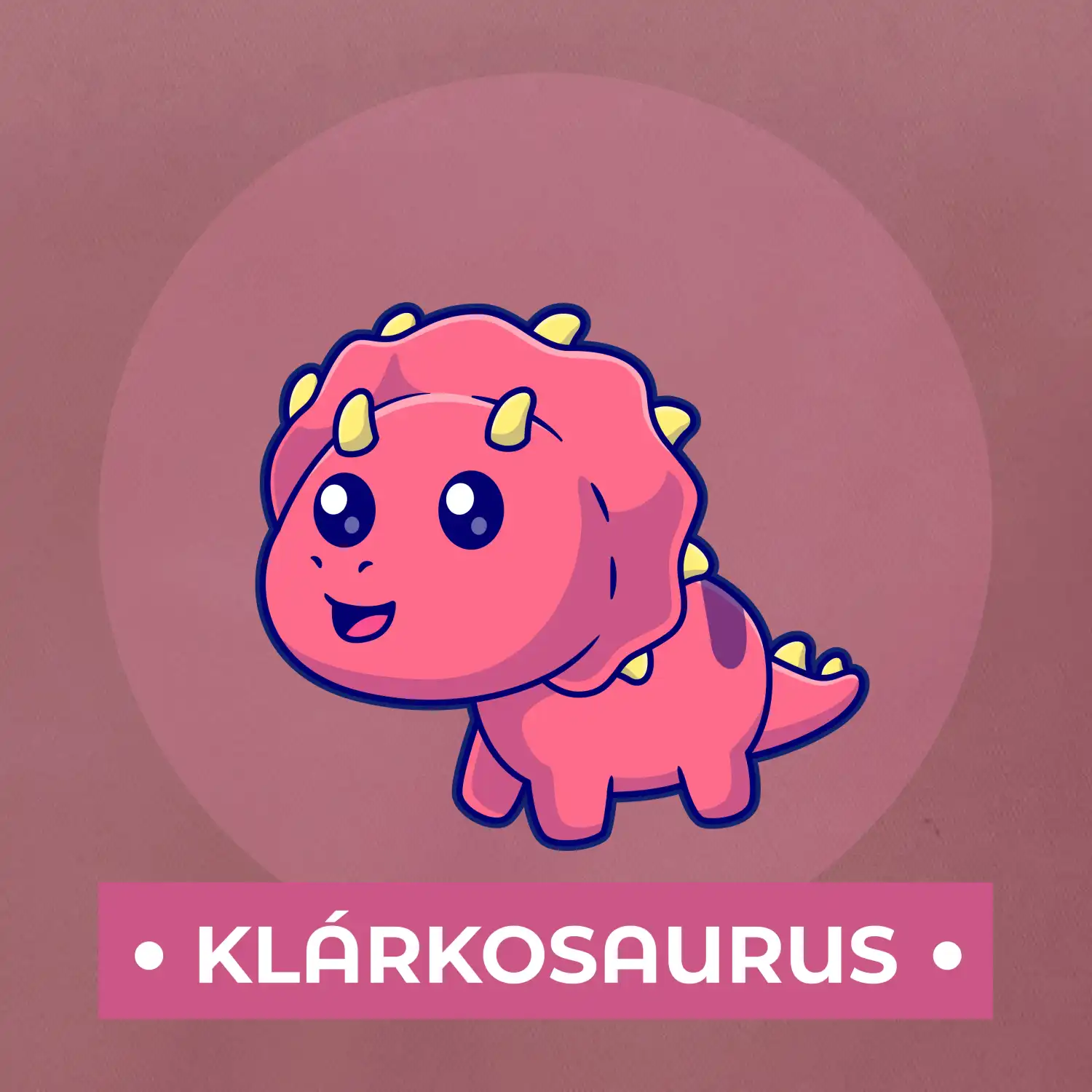 Dinosauří jména - růžový dinosaurus