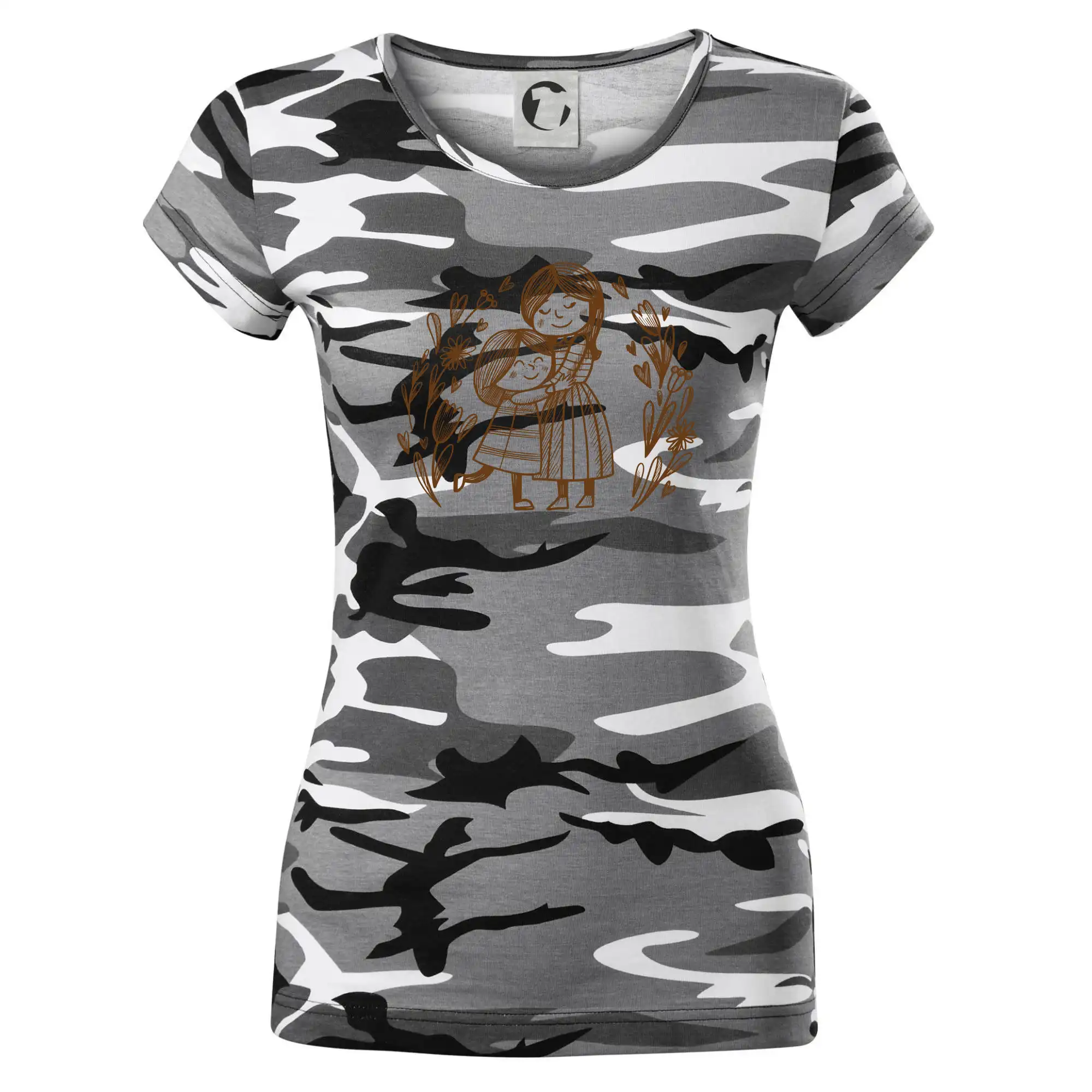 Matka a dcera v objetí