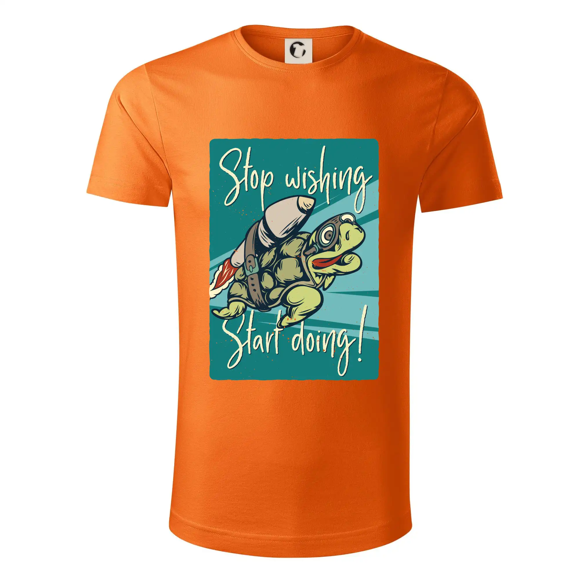 Stop wishing start doing želva