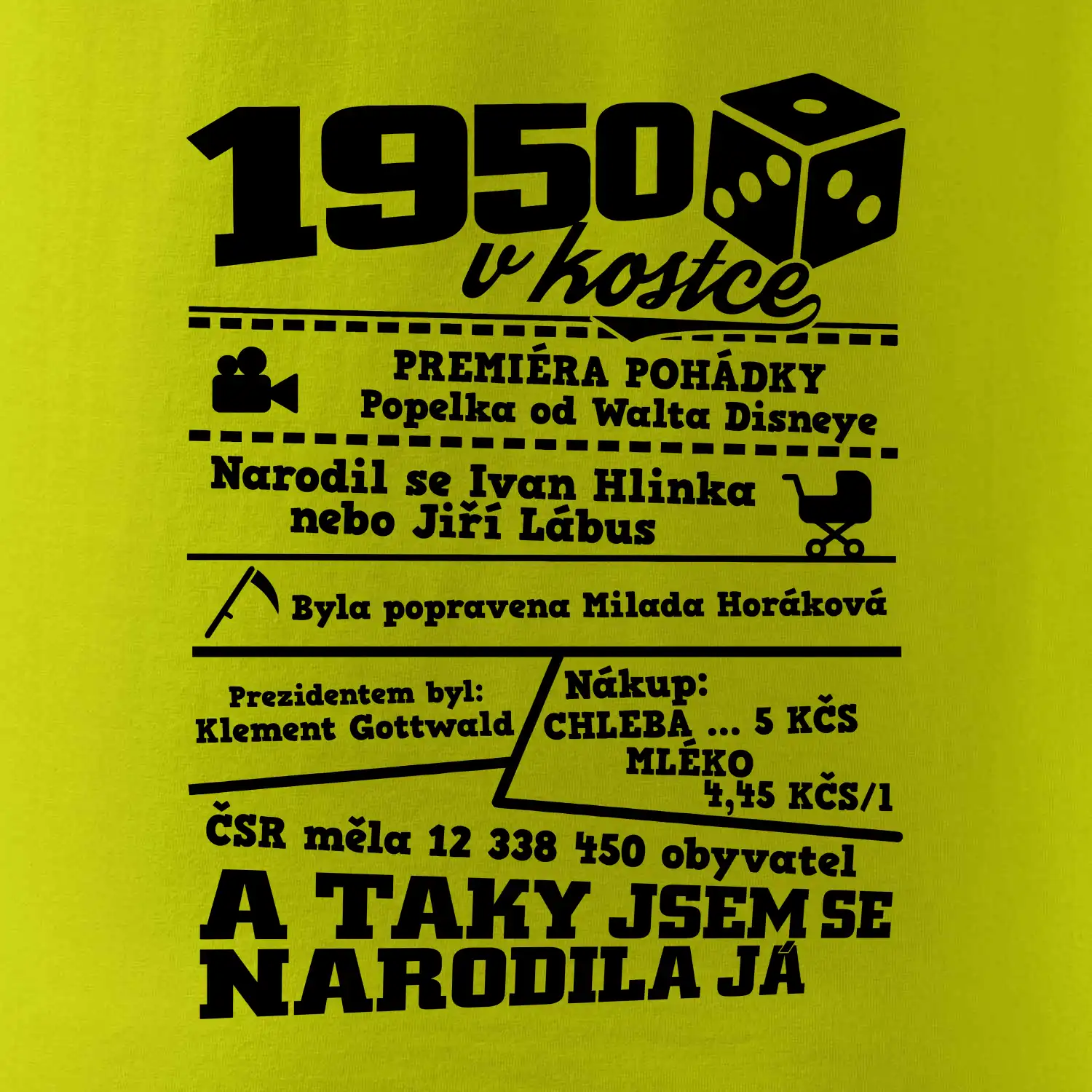 1950 v kostce