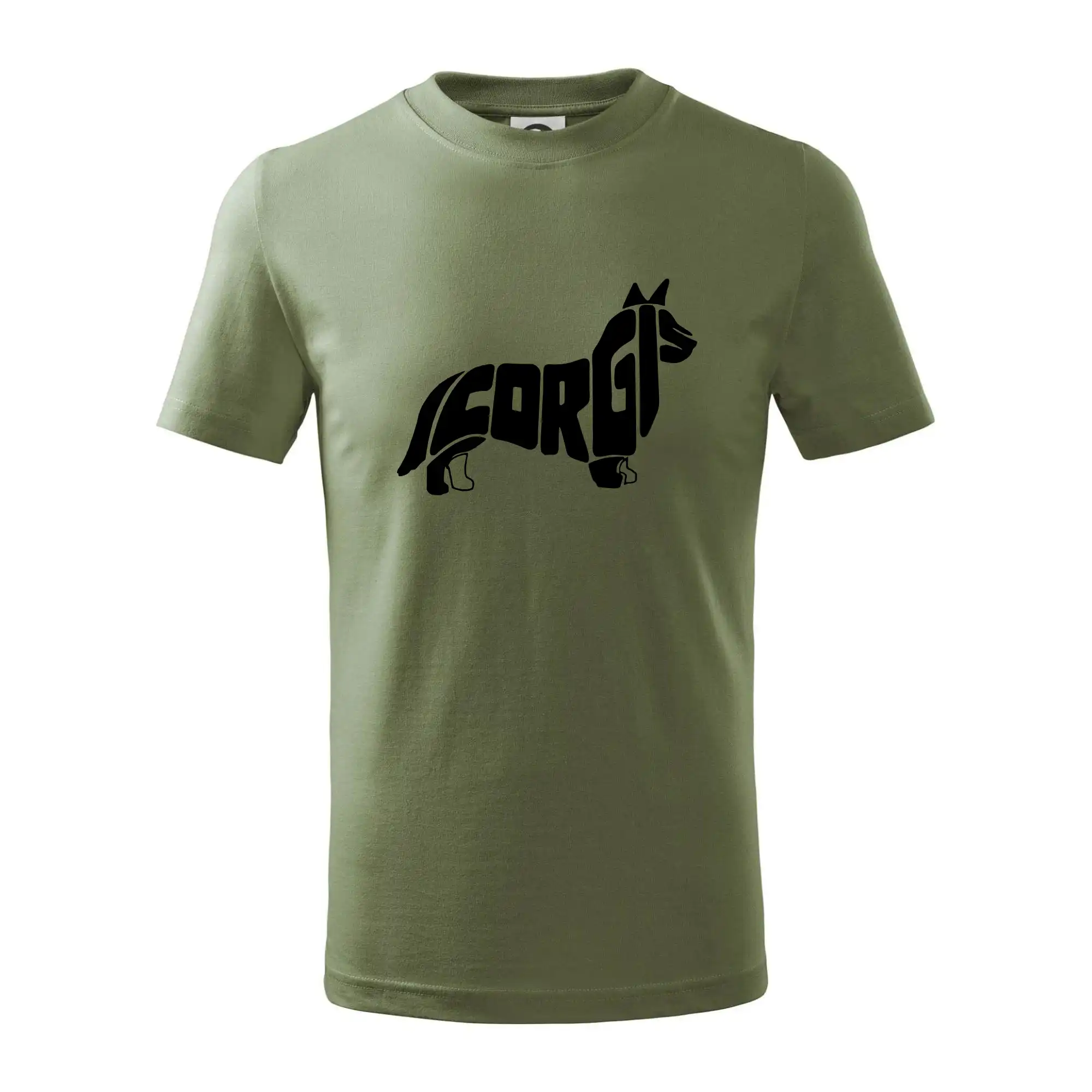 Corgi - nápis v těle