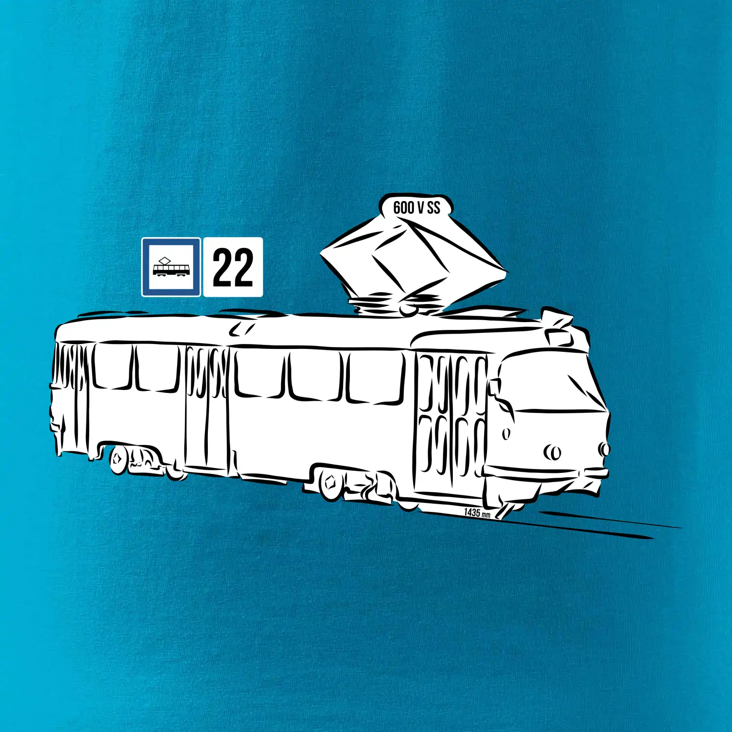 Tramvaj číslo 22