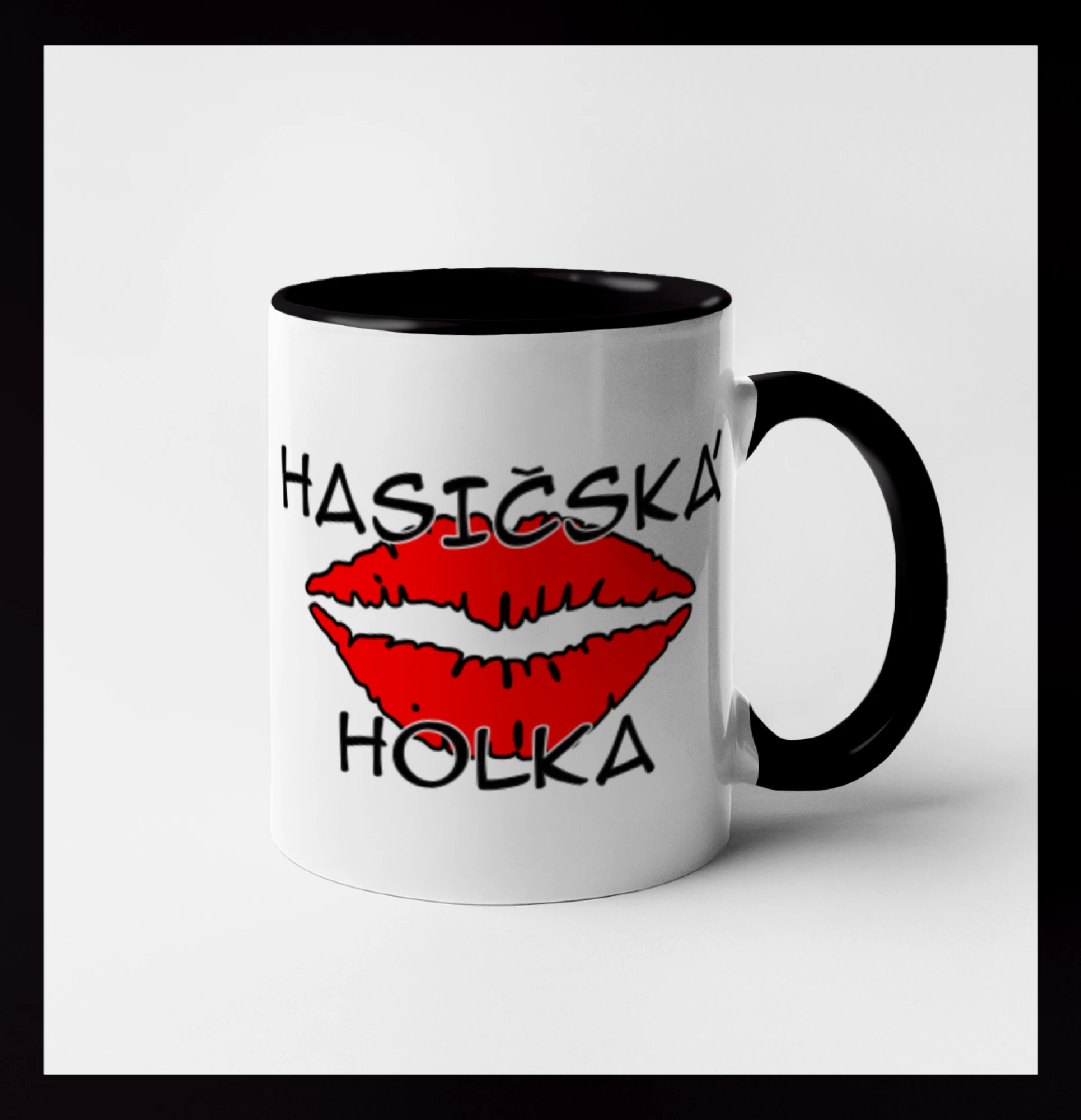 Hasičská holka - pusa