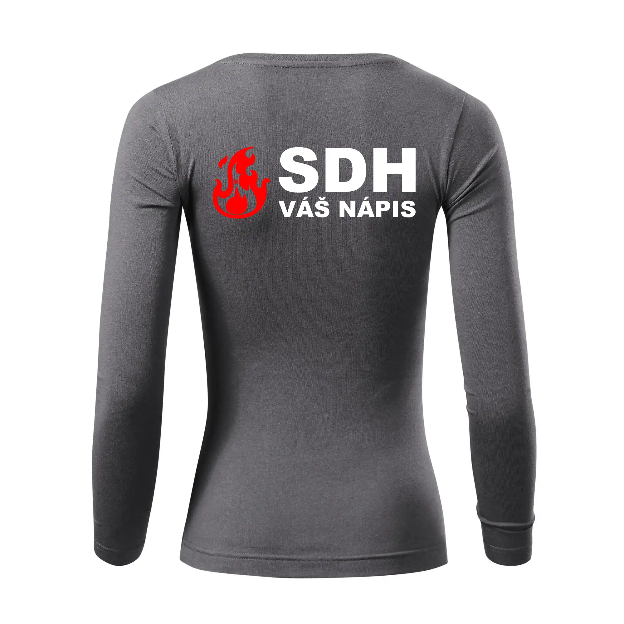 SDH nápis (oheň, firesport, název sboru - vlastní nápis)