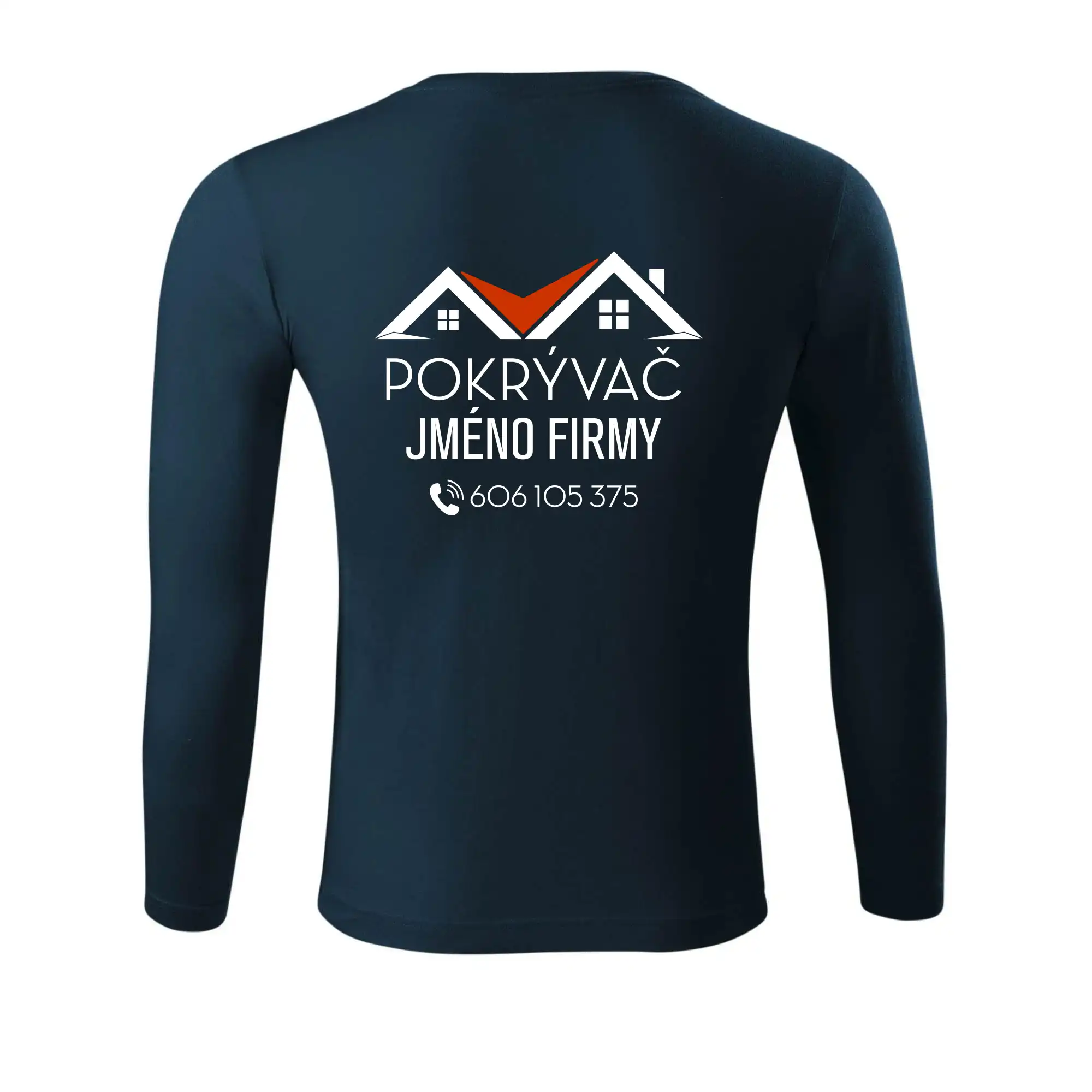 Tričko pro pokrývače - Dvě střechy