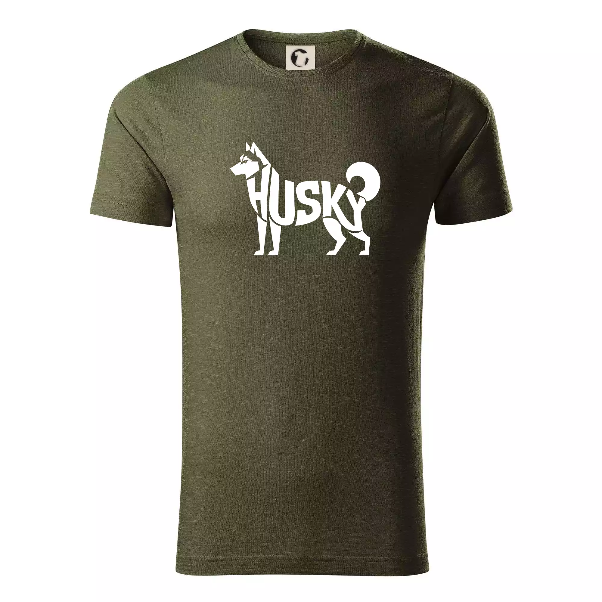 Husky nápis v těle