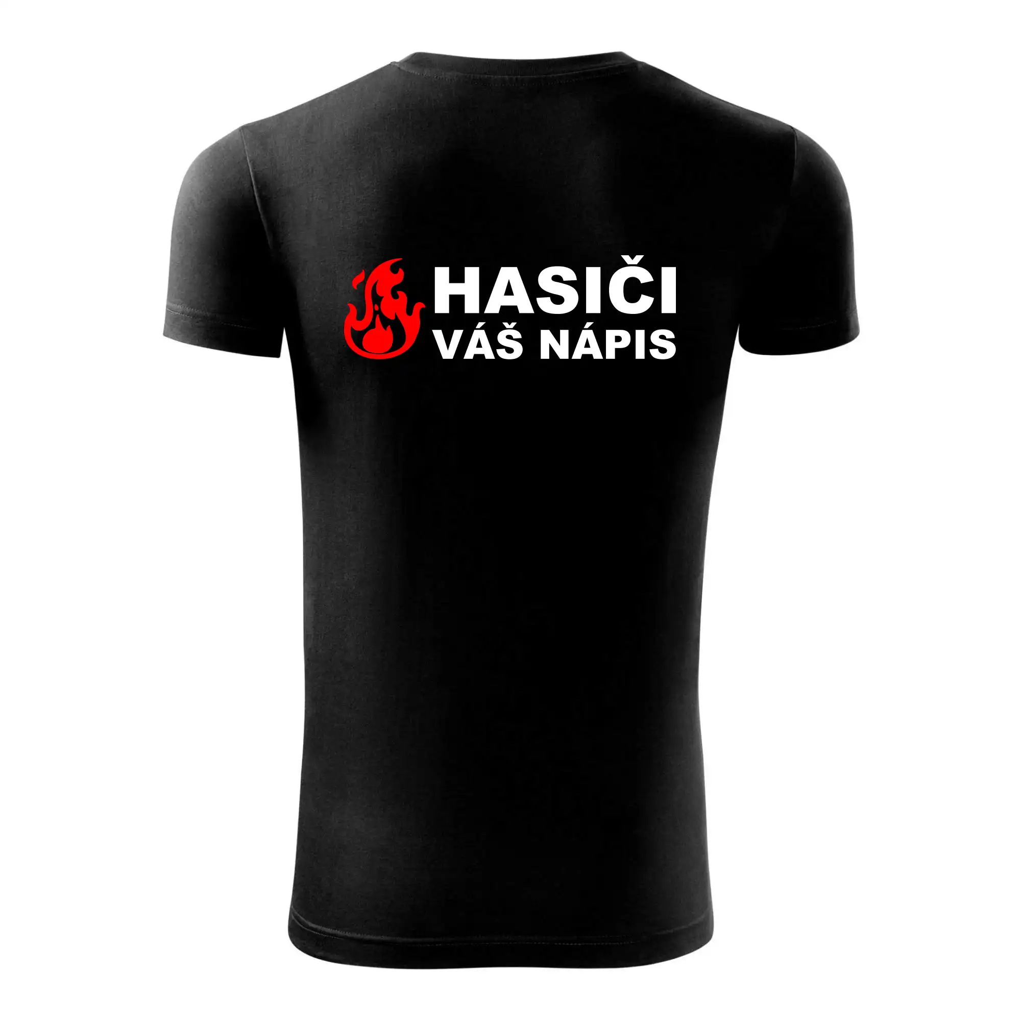 Hasiči (oheň,  Firesport, název sboru - vlastní nápis)