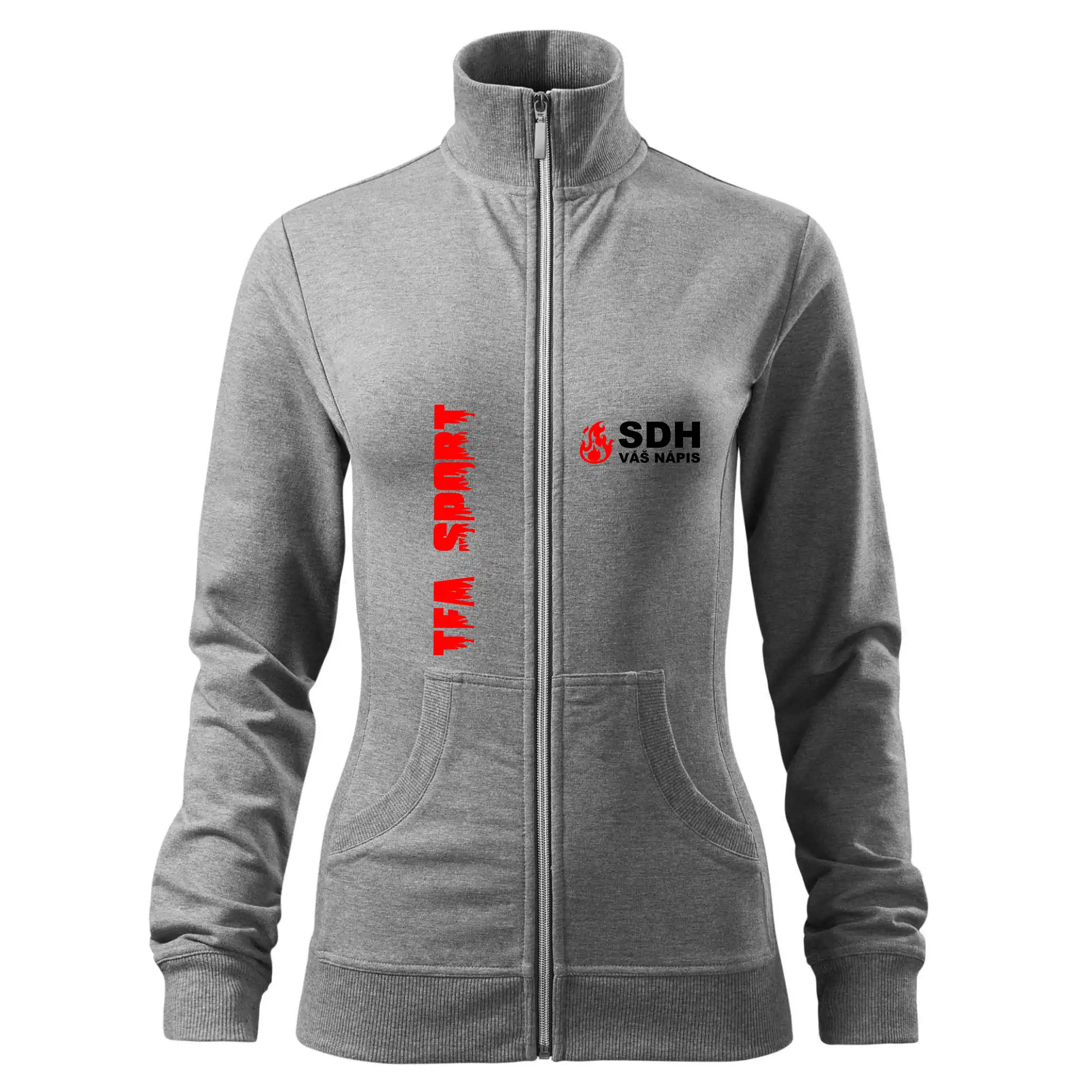 TFA Sport SDH (červený oheň) - Vlastní nápis