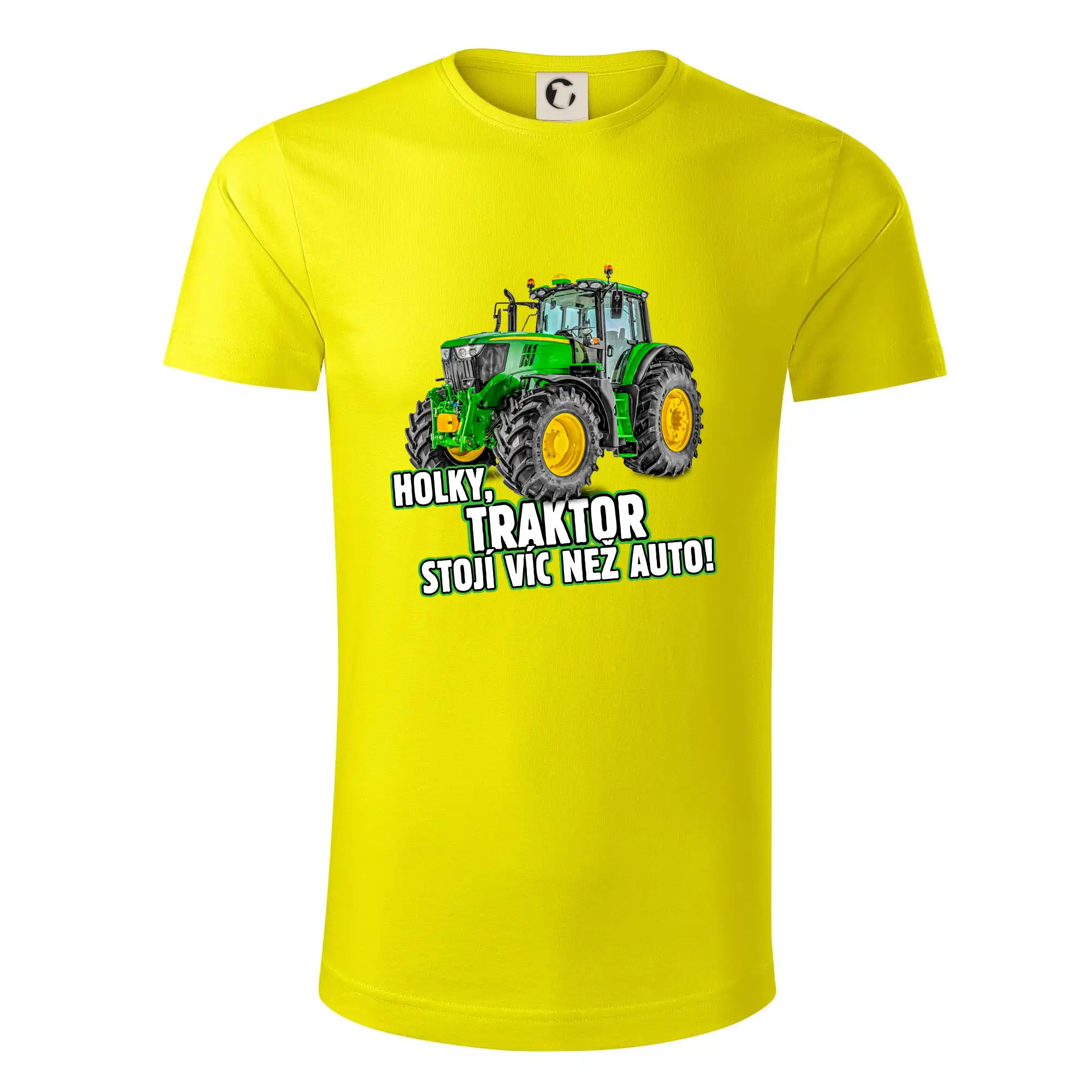 Holky, traktor stojí víc než auto