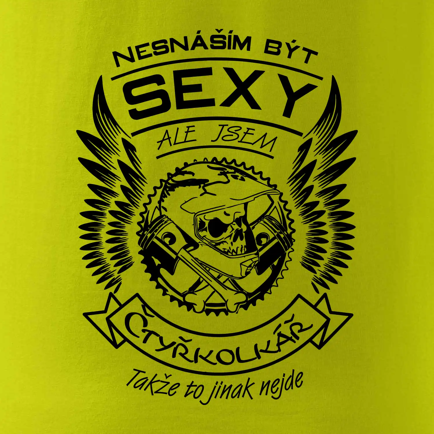 Nesnáším být sexy - čtyřkolkář