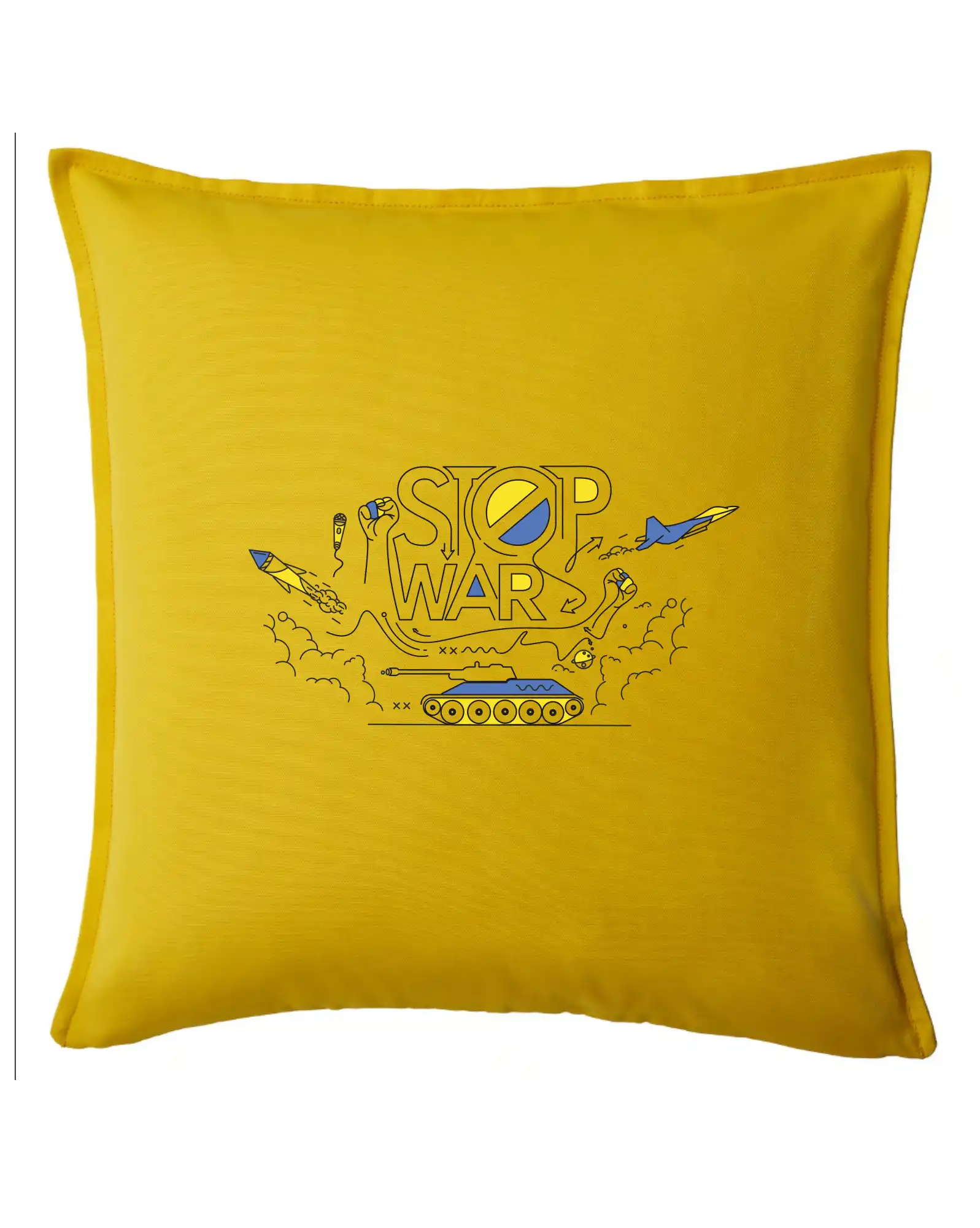 Stop war - Ukrajinské barvy