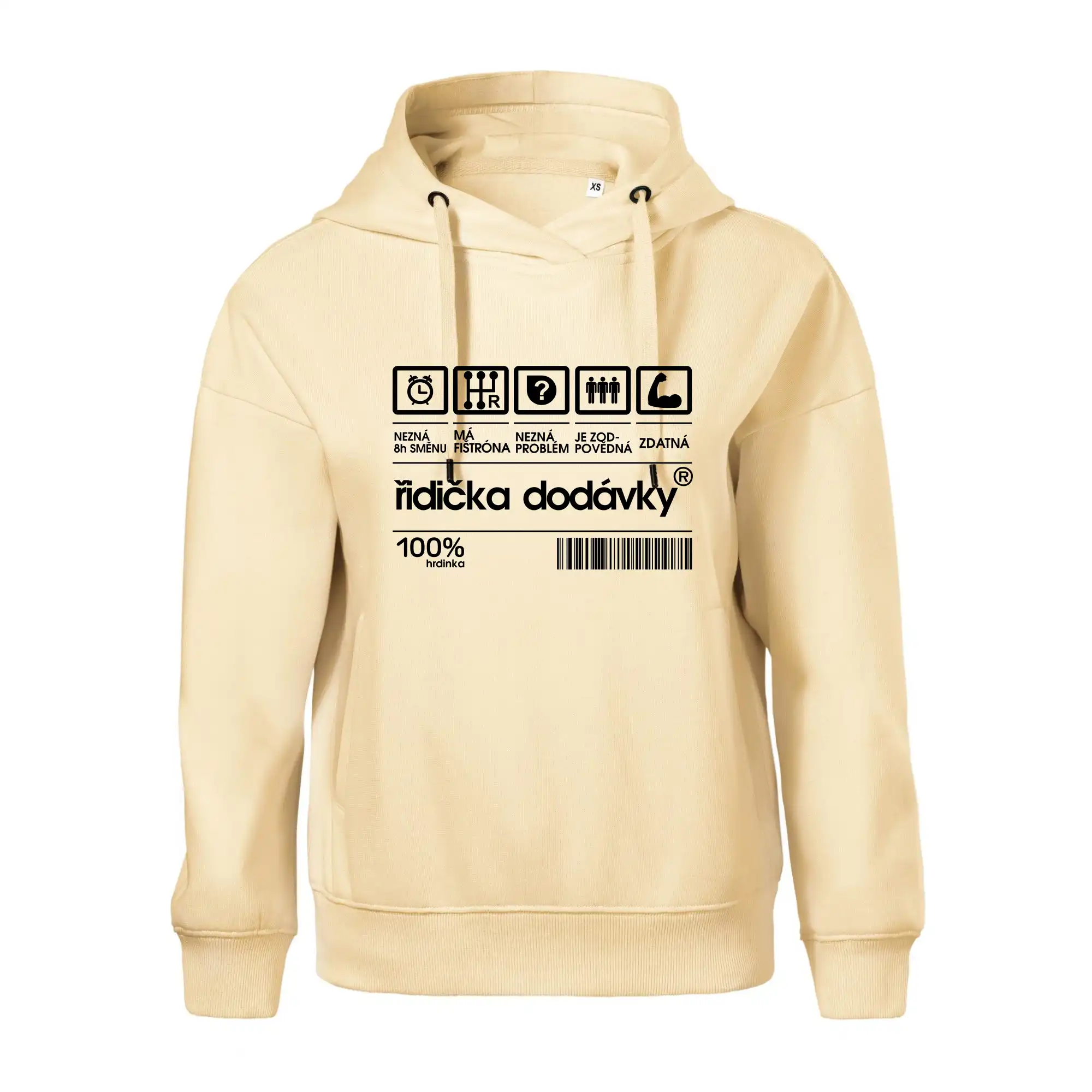 Čárový kód - řidička dodávky