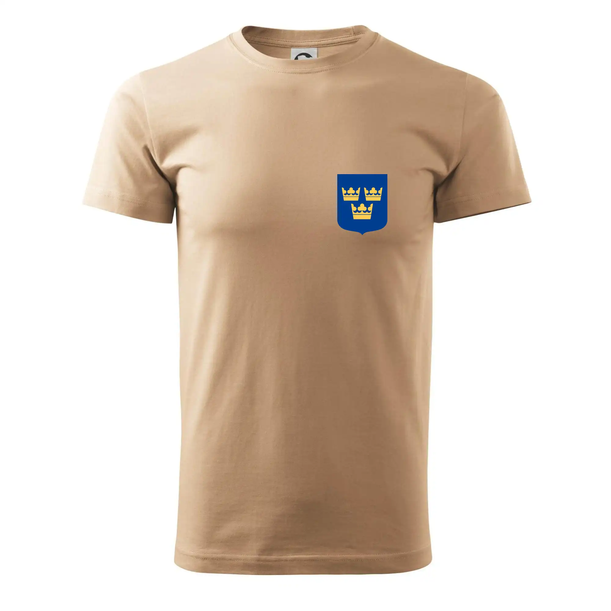 Švédský znak tři korunky na prso