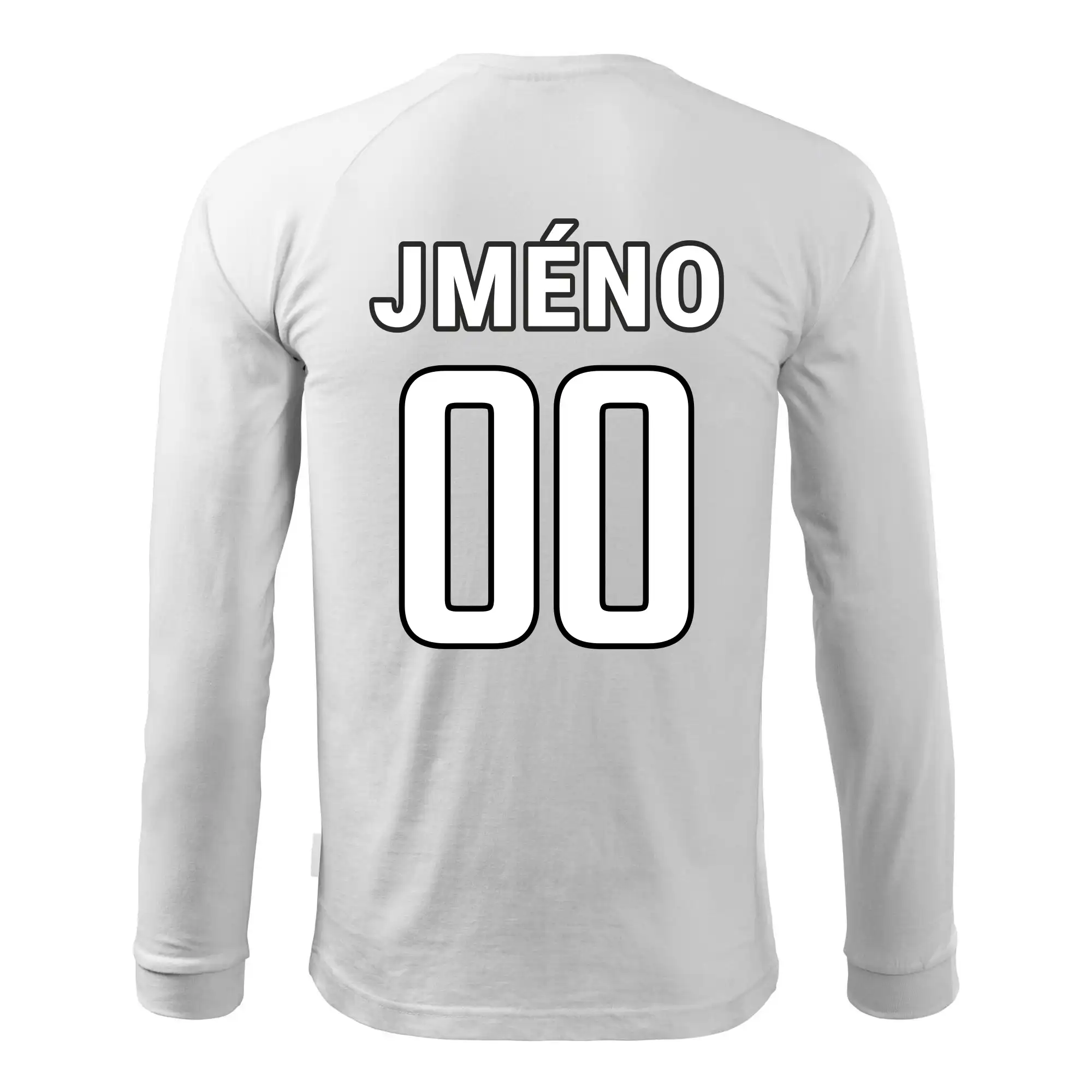 Florbalový  dres - vlastní jméno a číslo