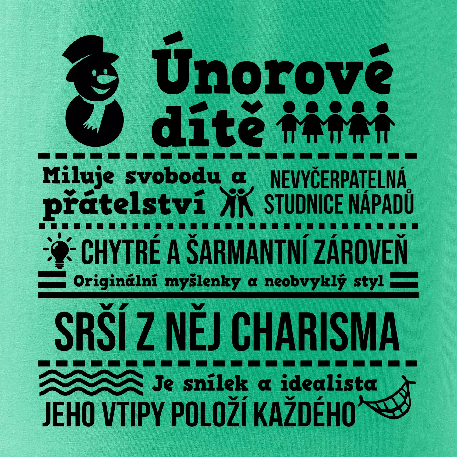 Narozeniny únor