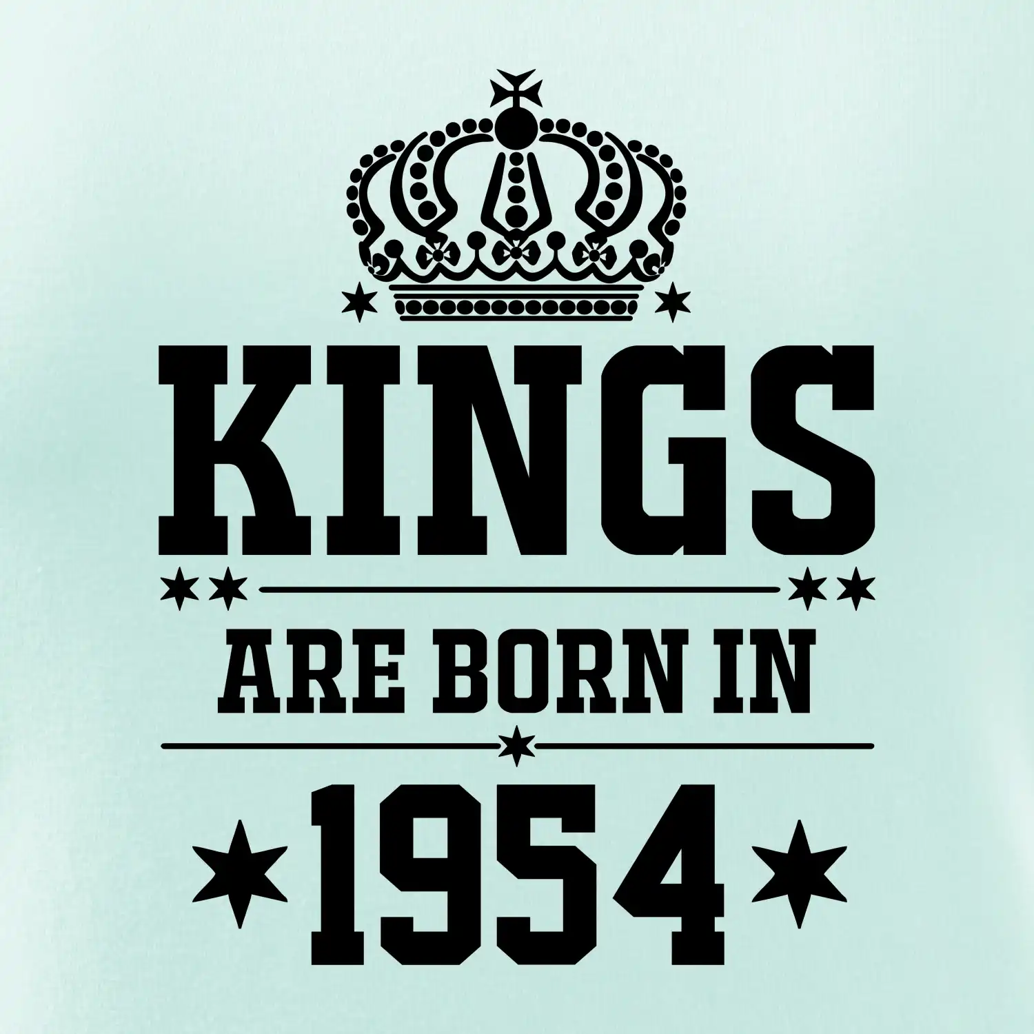 Kings are born in 1954