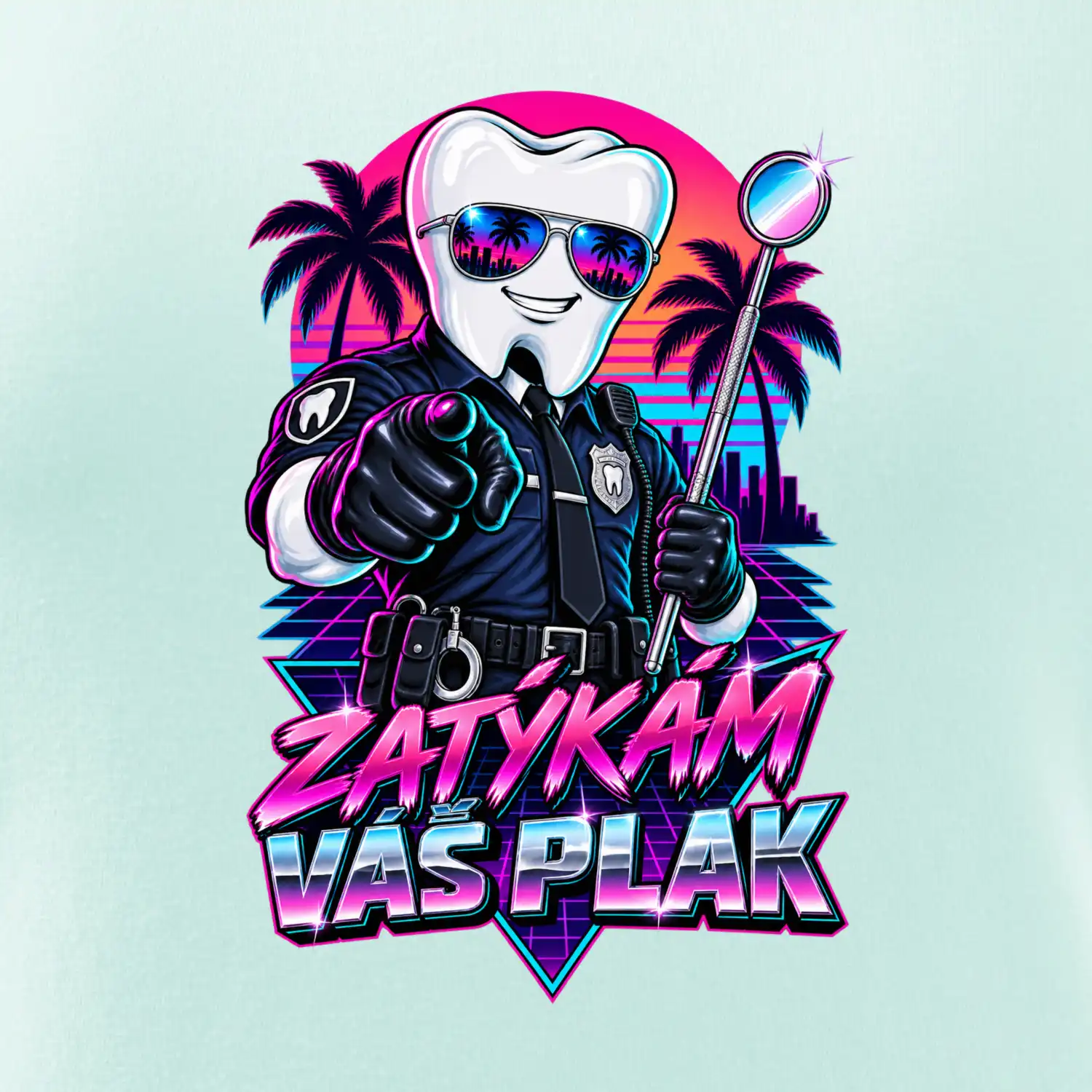 Zatýkám váš plak